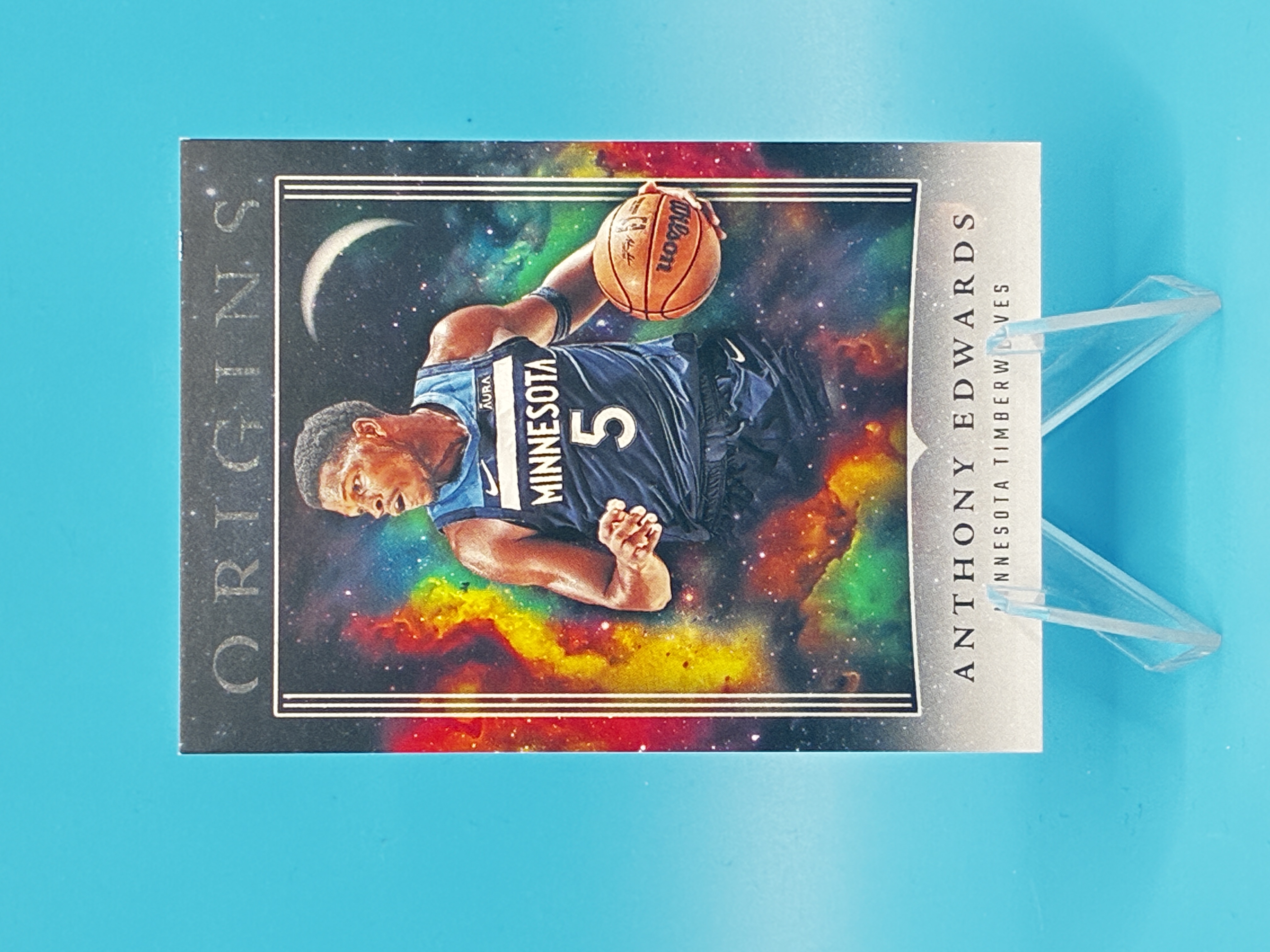 2023/2024 Panini Origins Anthony Edwards #59 Minnesota Timberwolves – Vorderseite