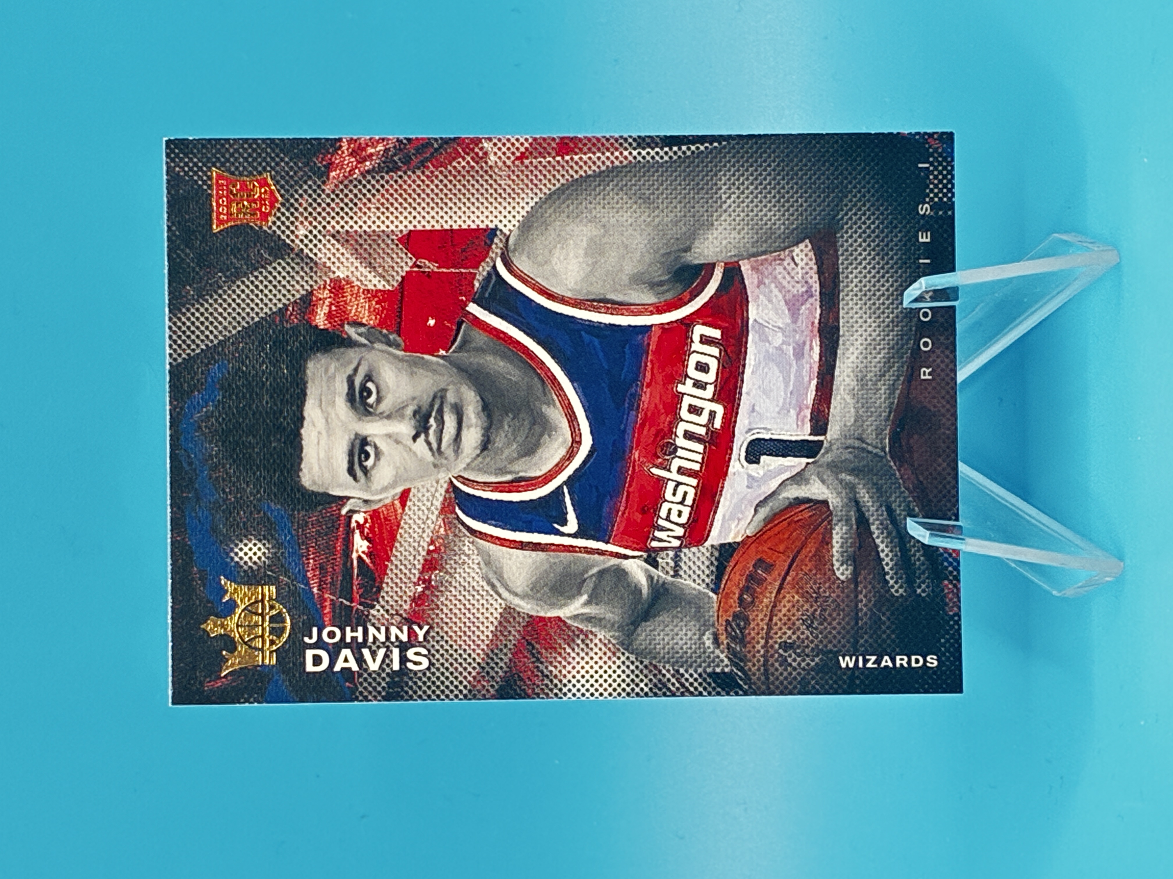 2022/2023 Panini Court Kings Johnny Davis Rookies I #95 Washington Wizards – Vorderseite