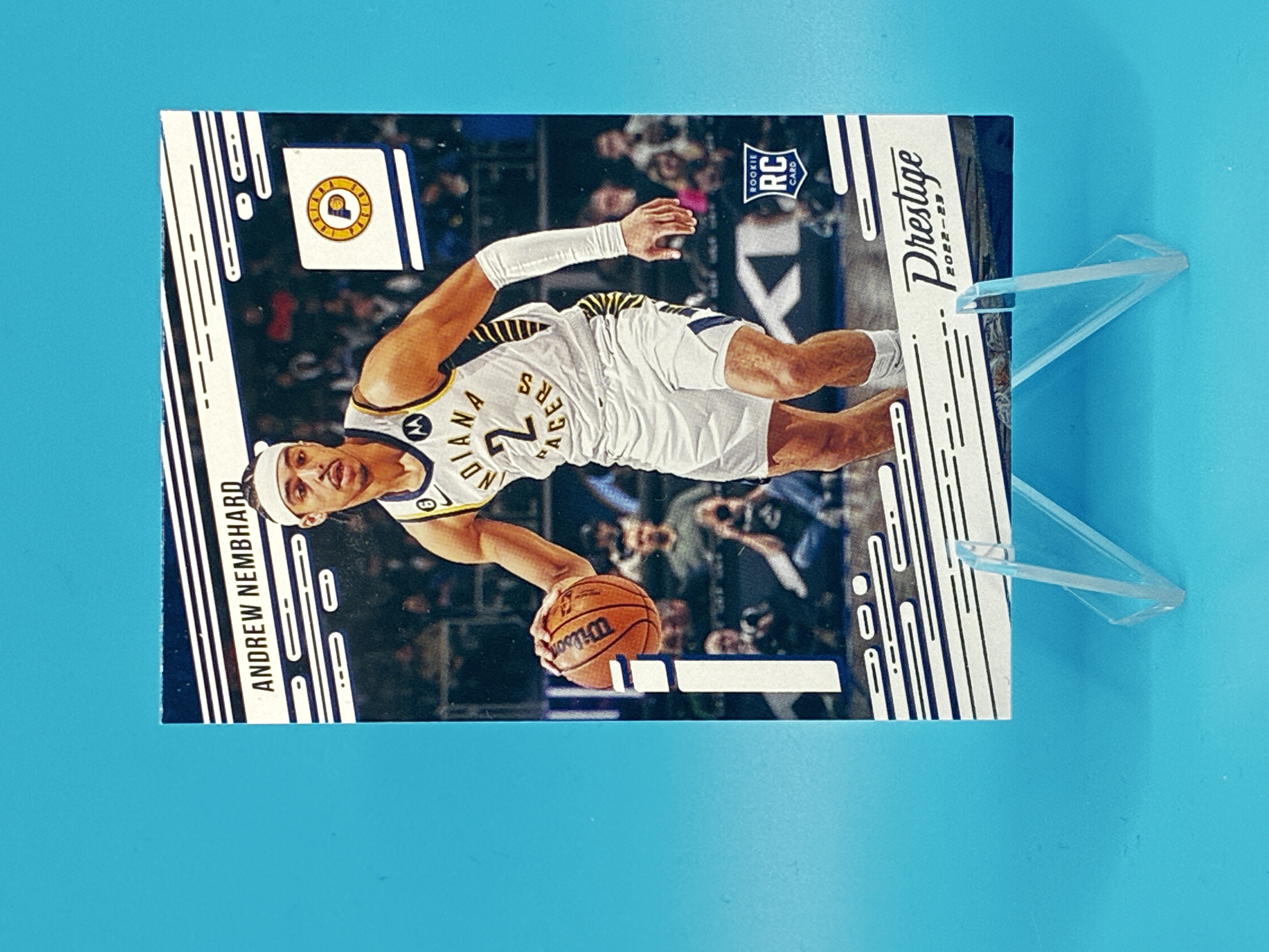2022/2023 Panini Chronicles Prestige Andrew Nembhard #68 Indiana Pacers – Vorderseite