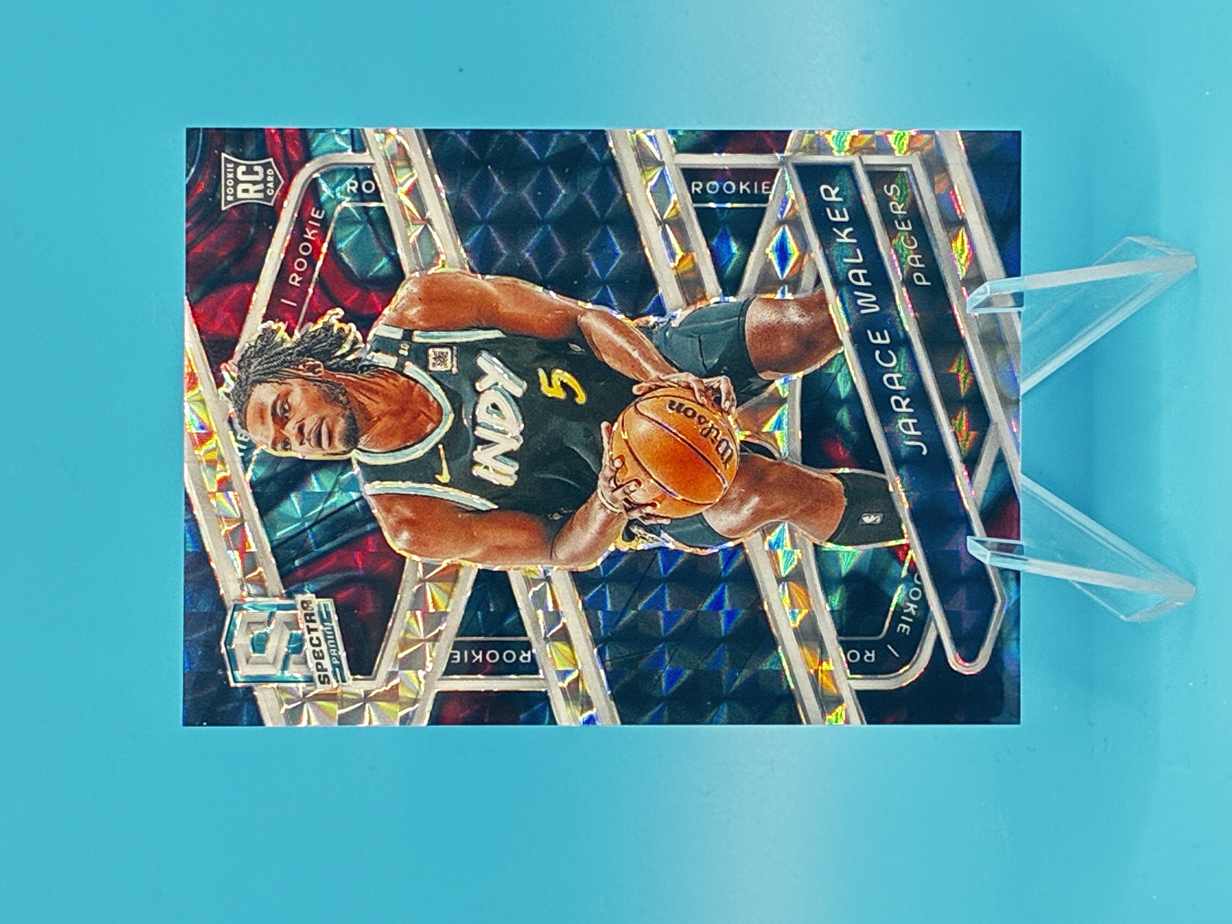 2023/2024 Panini Spectra Jarace Walker 93/99 #168 Indiana Pacers – Vorderseite