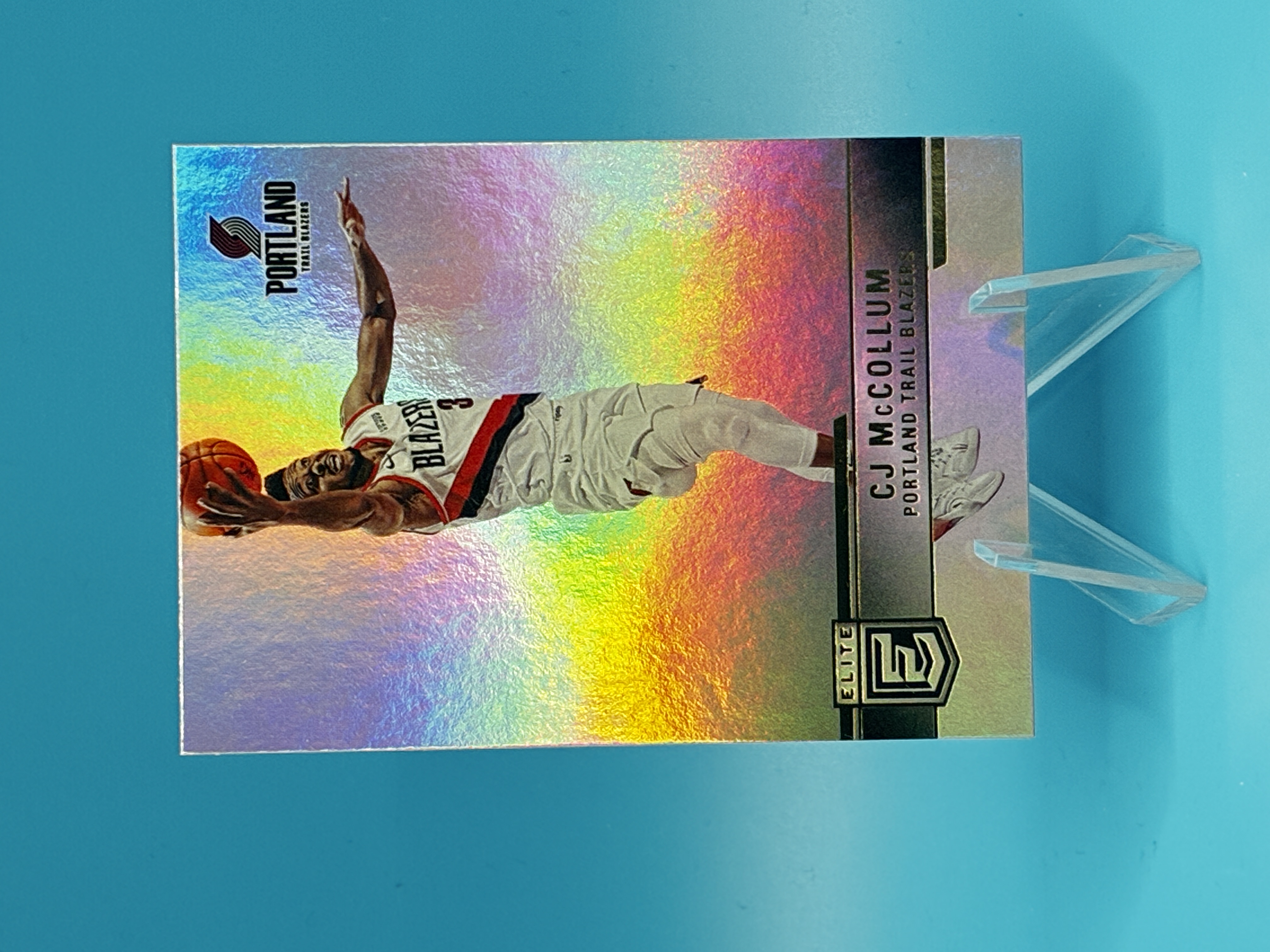 2021/2022 Panini Elite CJ McCollum #90 Portland Trail Blazers – Vorderseite