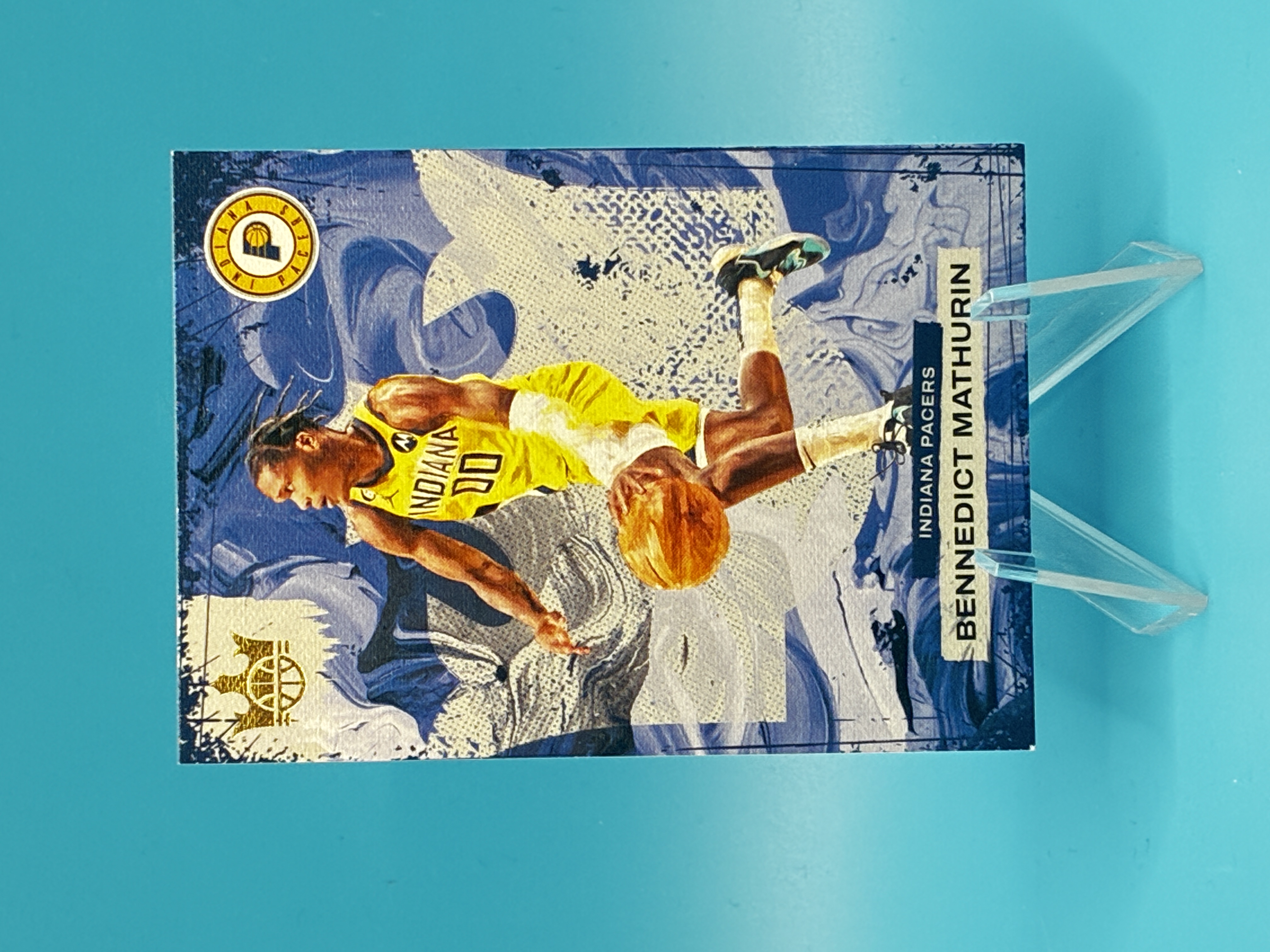 2023/2024 Panini Court Kings Bennedict Mathurin #42 Indiana Pacers – Vorderseite