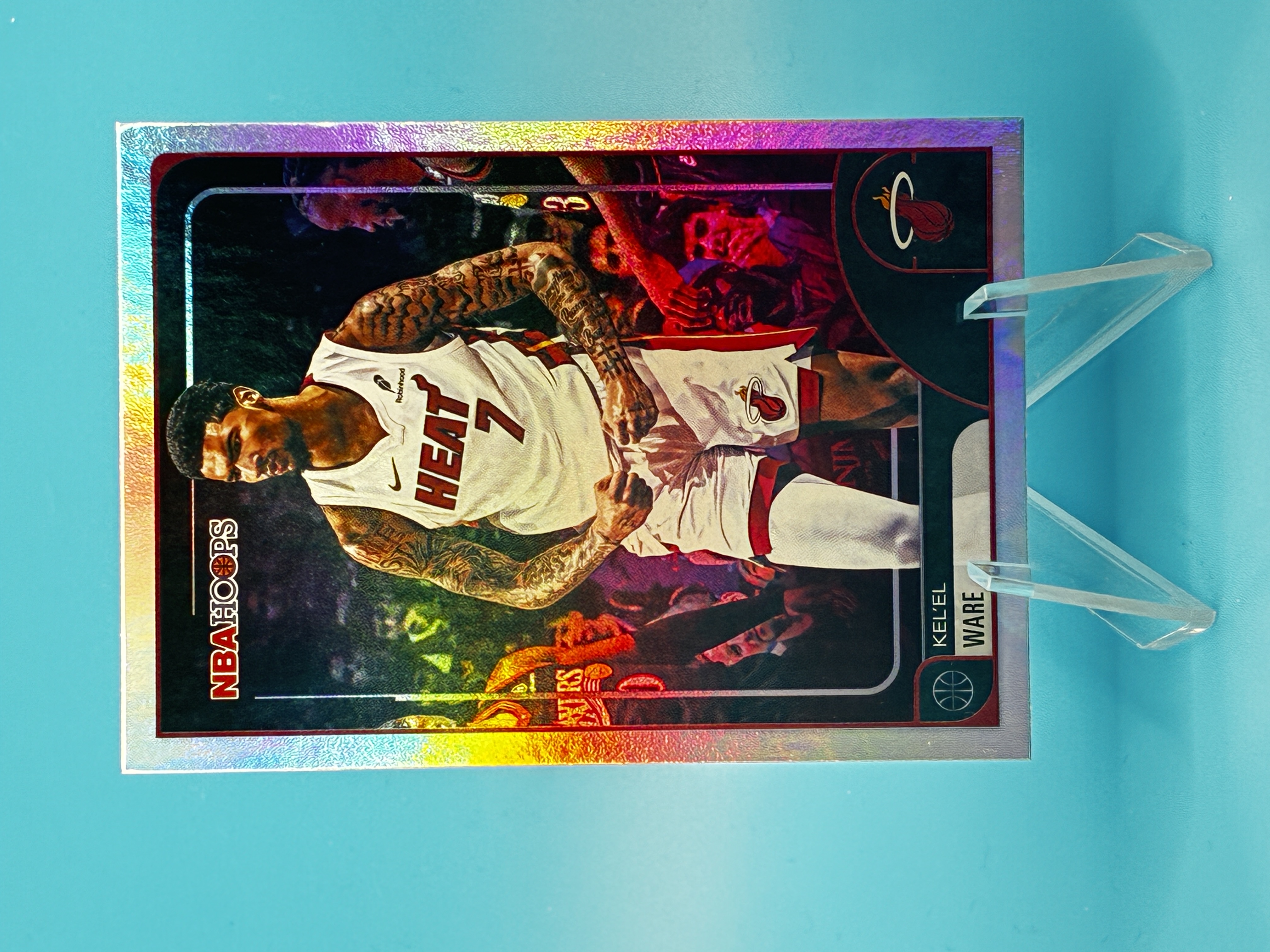 2025/2026 Topps Hoops Kel'el Ware #172 Miami Heat – Vorderseite