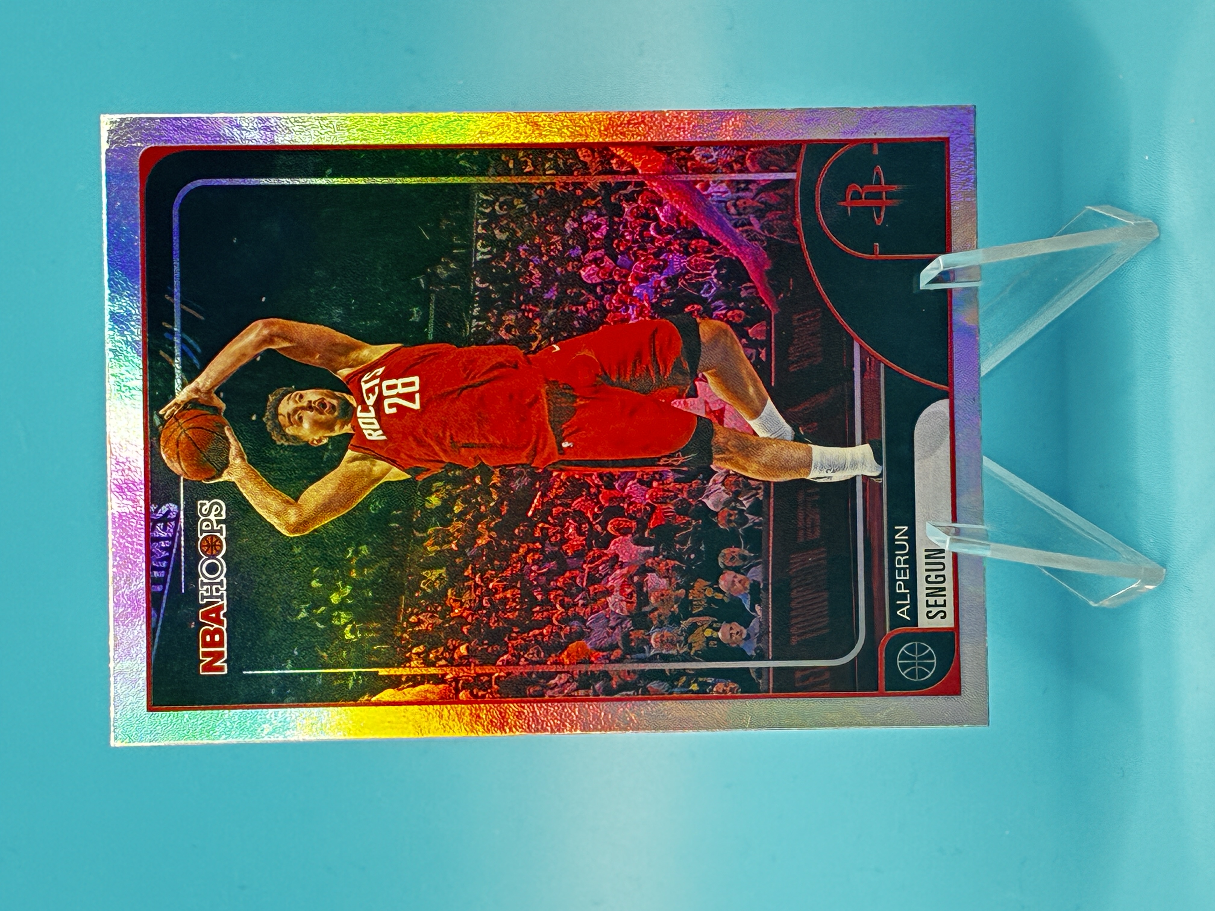 2025/2026 Topps Hoops Alperen Sengün #111 Houston Rockets – Vorderseite