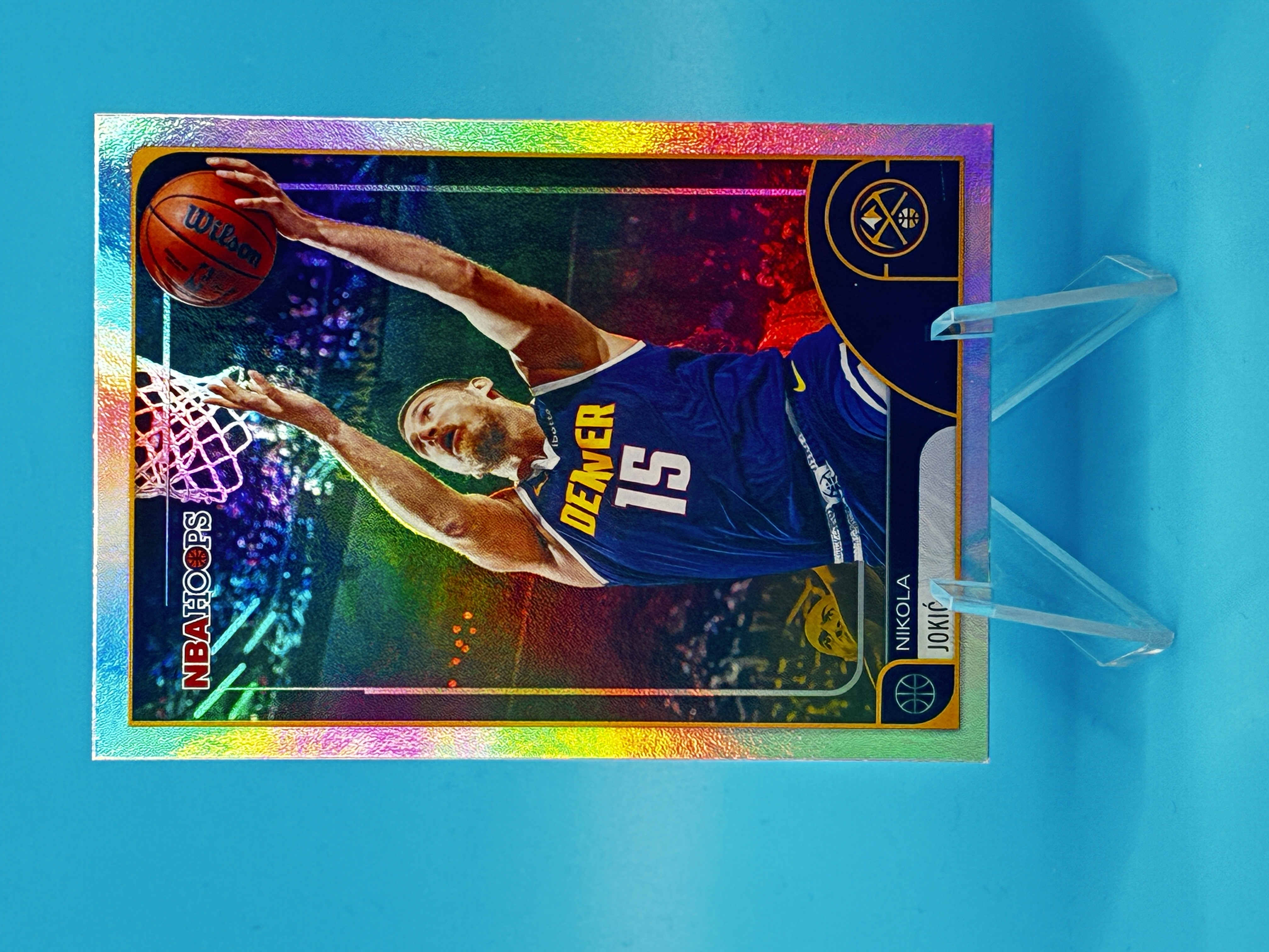 2025/2026 Topps Hoops Nikola Jokić #82 Denver Nuggets – Vorderseite