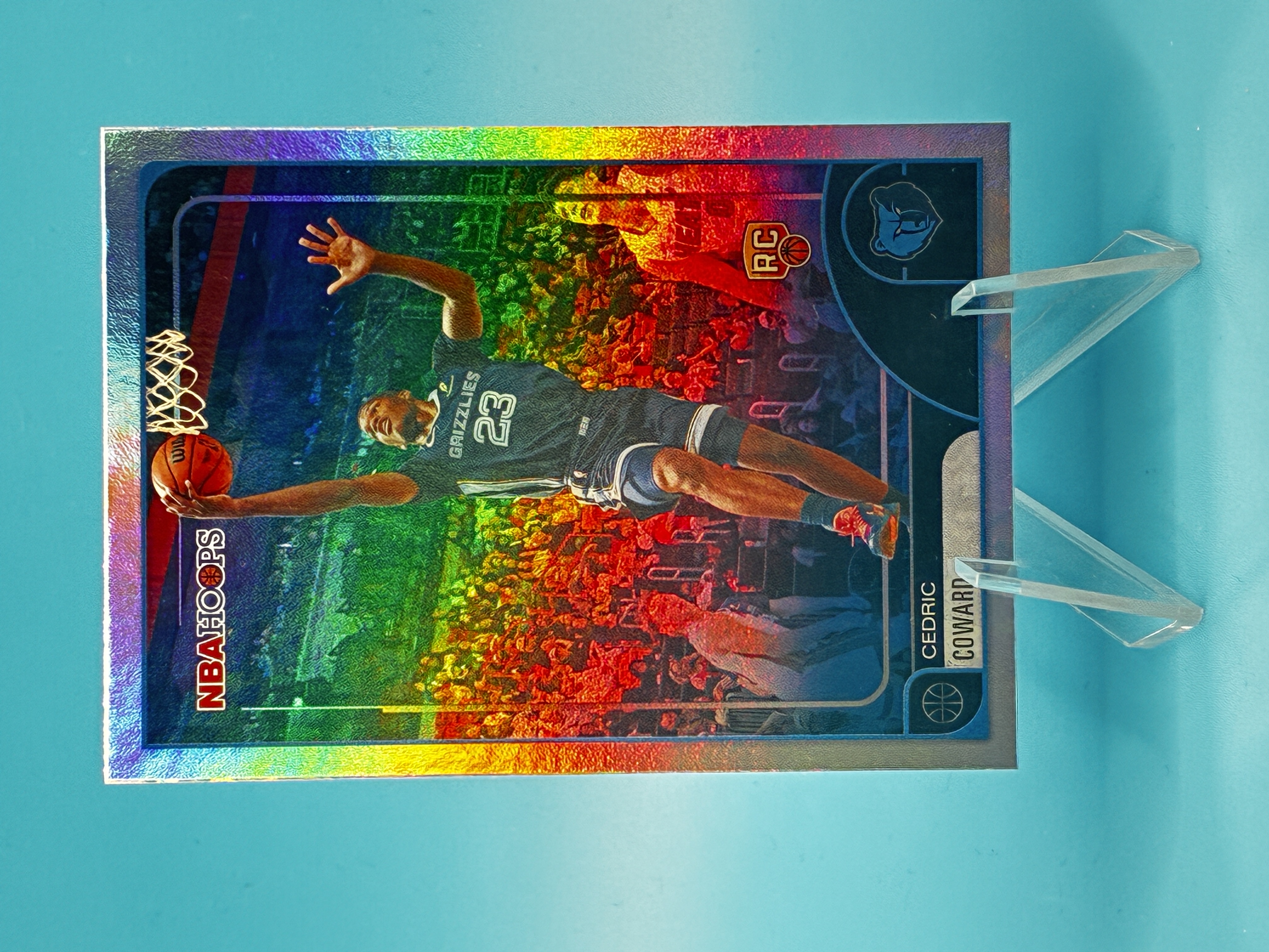 2025/2026 Topps Hoops Cedric Coward #90 Memphis Grizzlies – Vorderseite