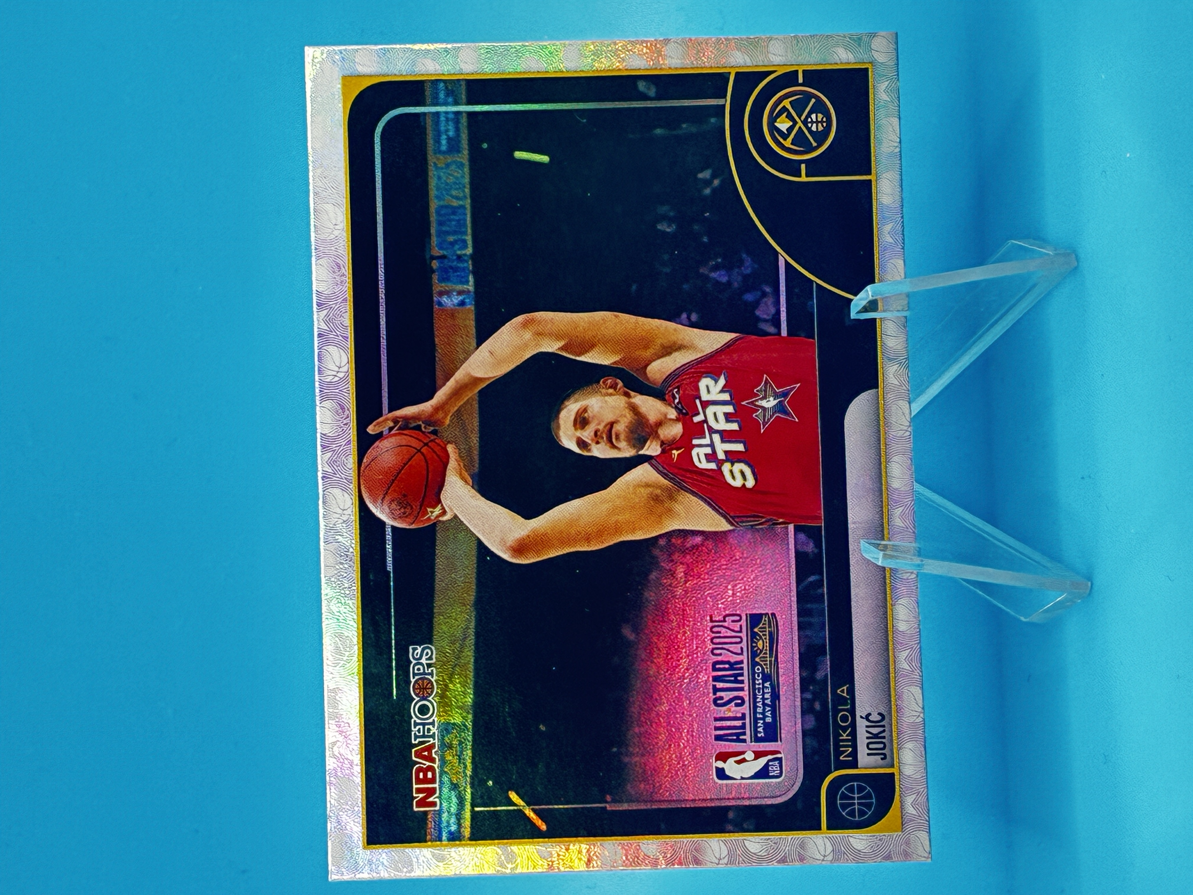 2025/2026 Topps Hoops Nikola Jokić All-Star 2025 #290 Denver Nuggets – Vorderseite
