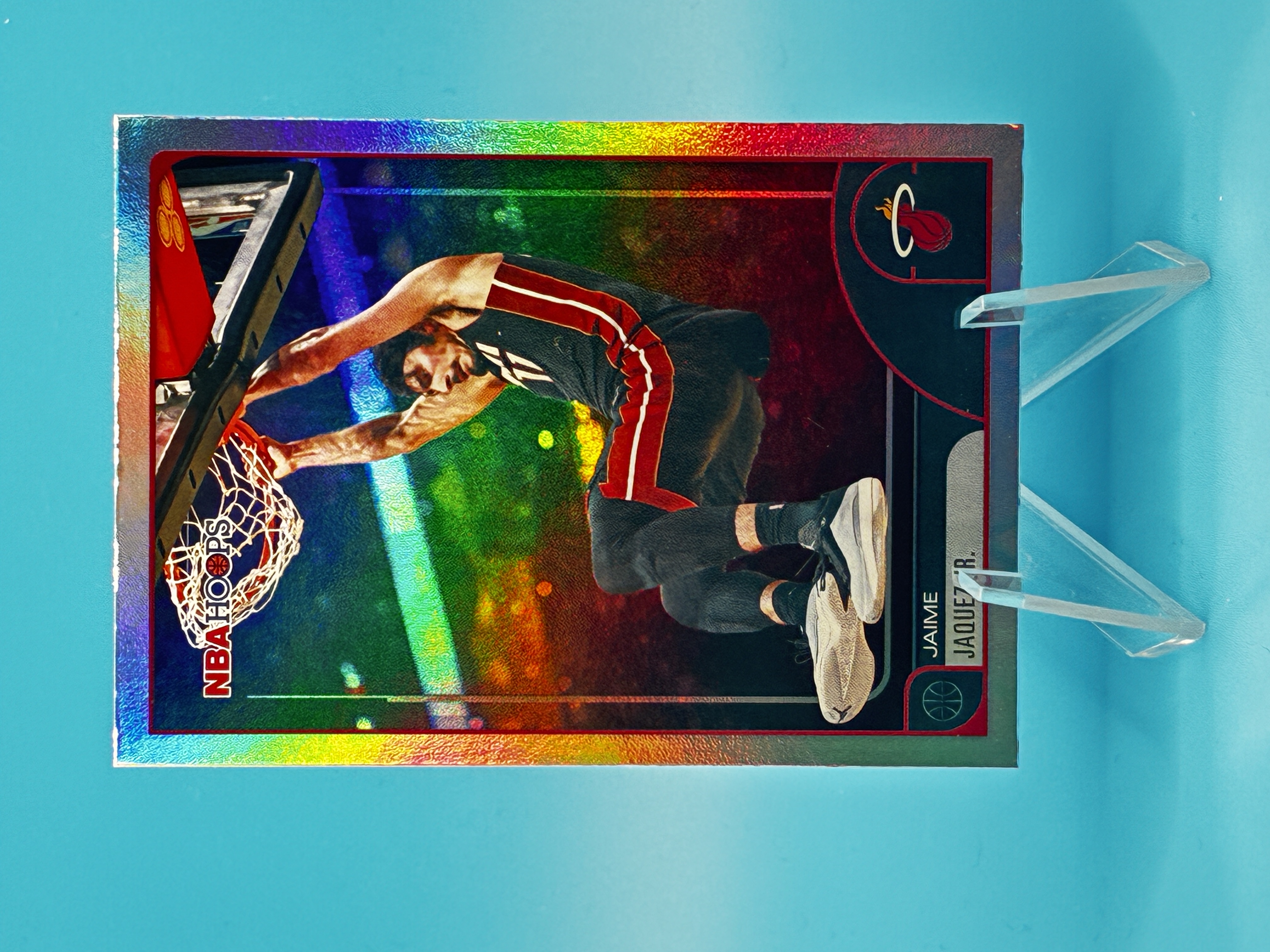 2025/2026 Topps Hoops Jaime Jaquez Jr. #223 Miami Heat – Vorderseite