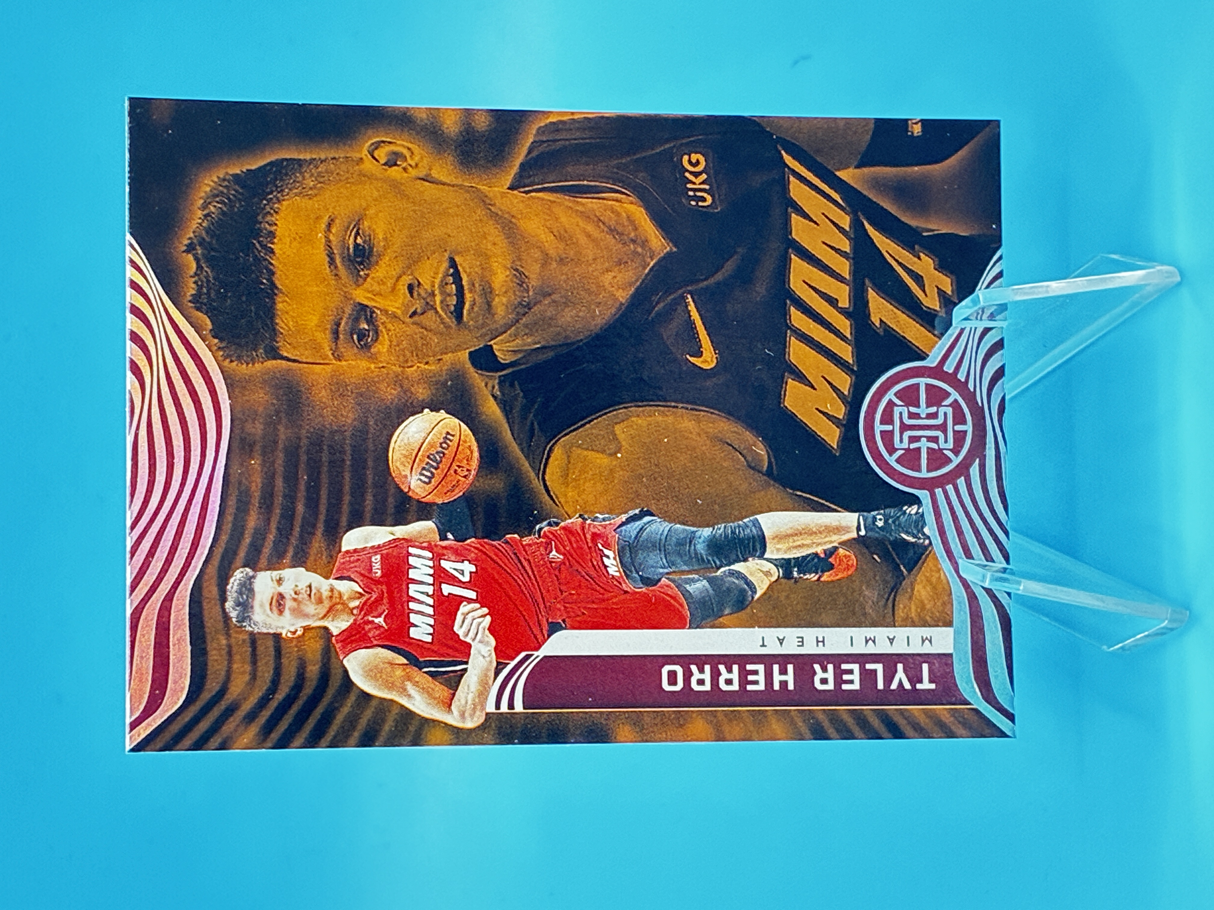 2021/2022 Panini Illusions Tyler Herro #61 Miami Heat – Vorderseite