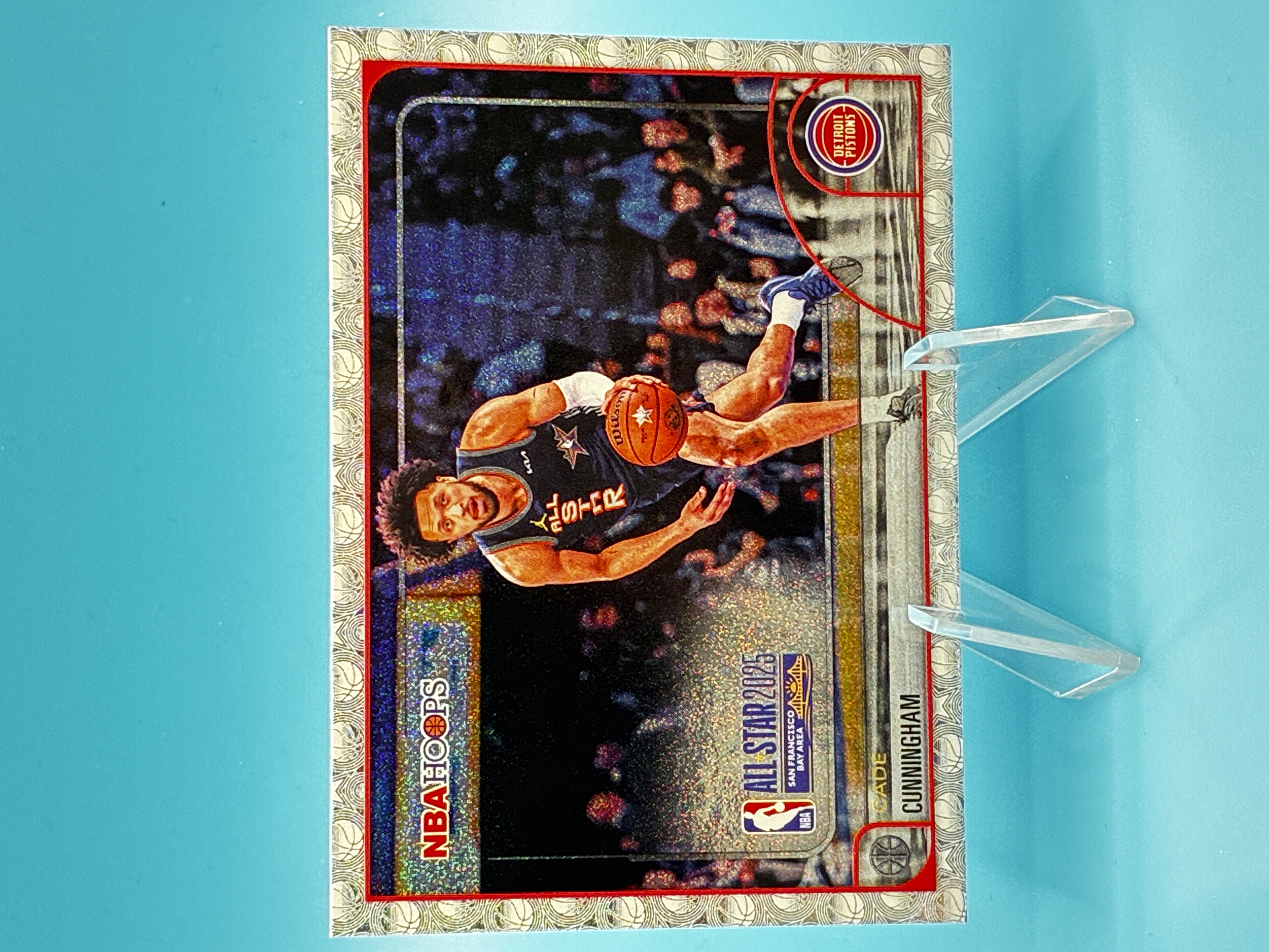 2025/2026 Topps NBA Hoops Cade Cunningham All-Star 2025 #282 Detroit Pistons – Vorderseite