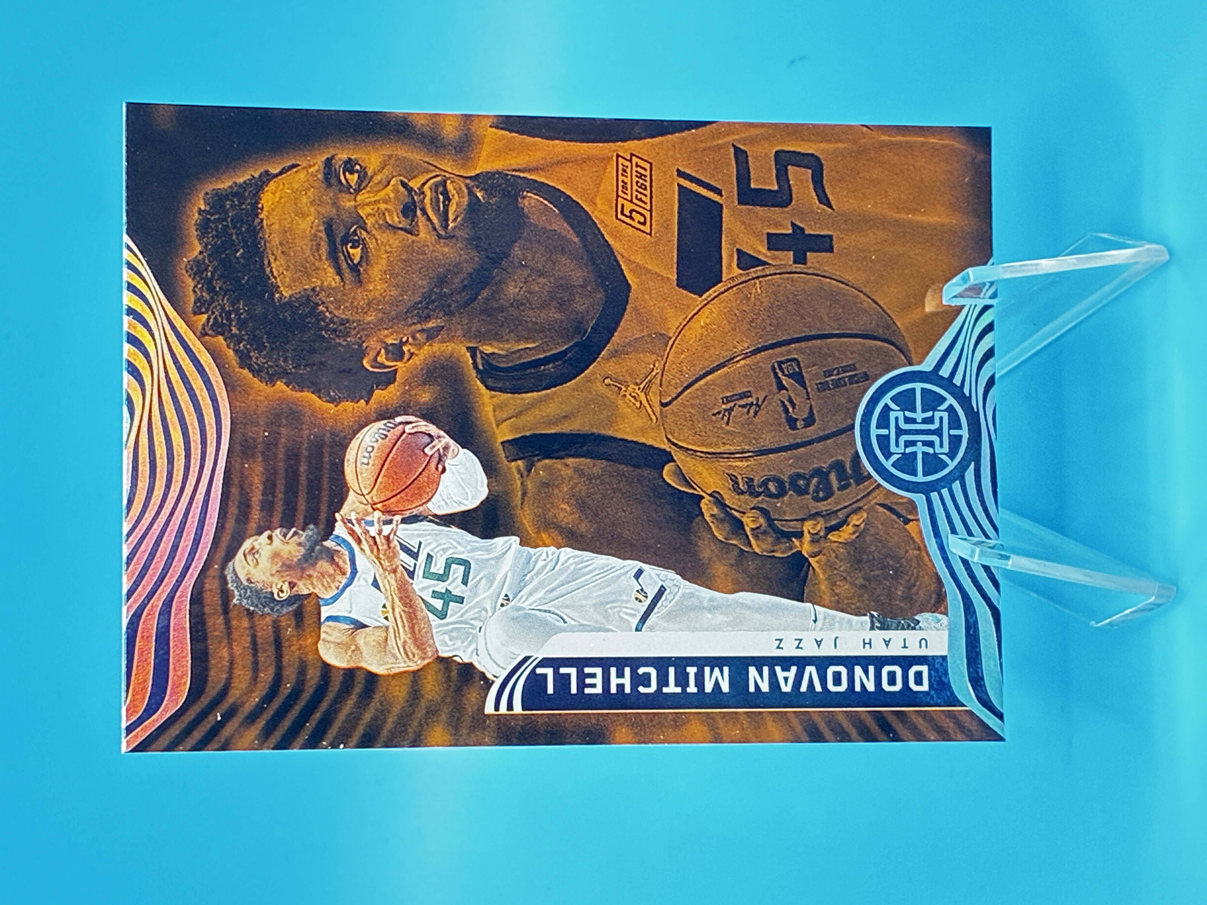 2021/2022 Panini Illusions Donovan Mitchell #32 Utah Jazz – Vorderseite