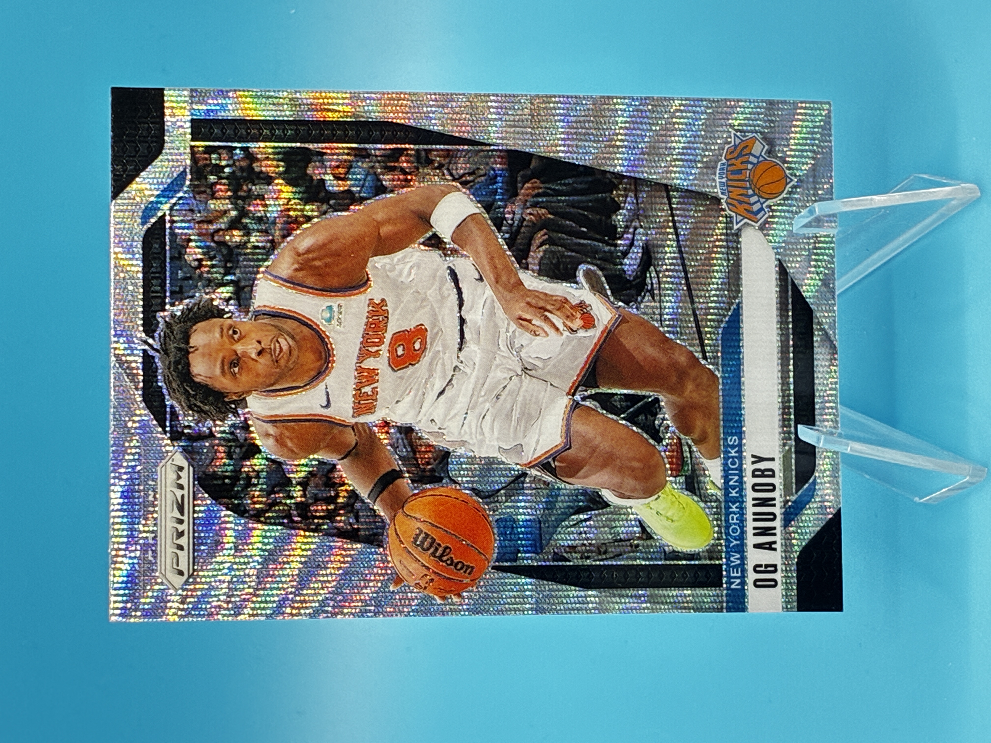2024/2025 Panini Prizm OG Anunoby Wave #149 New York Knicks – Vorderseite