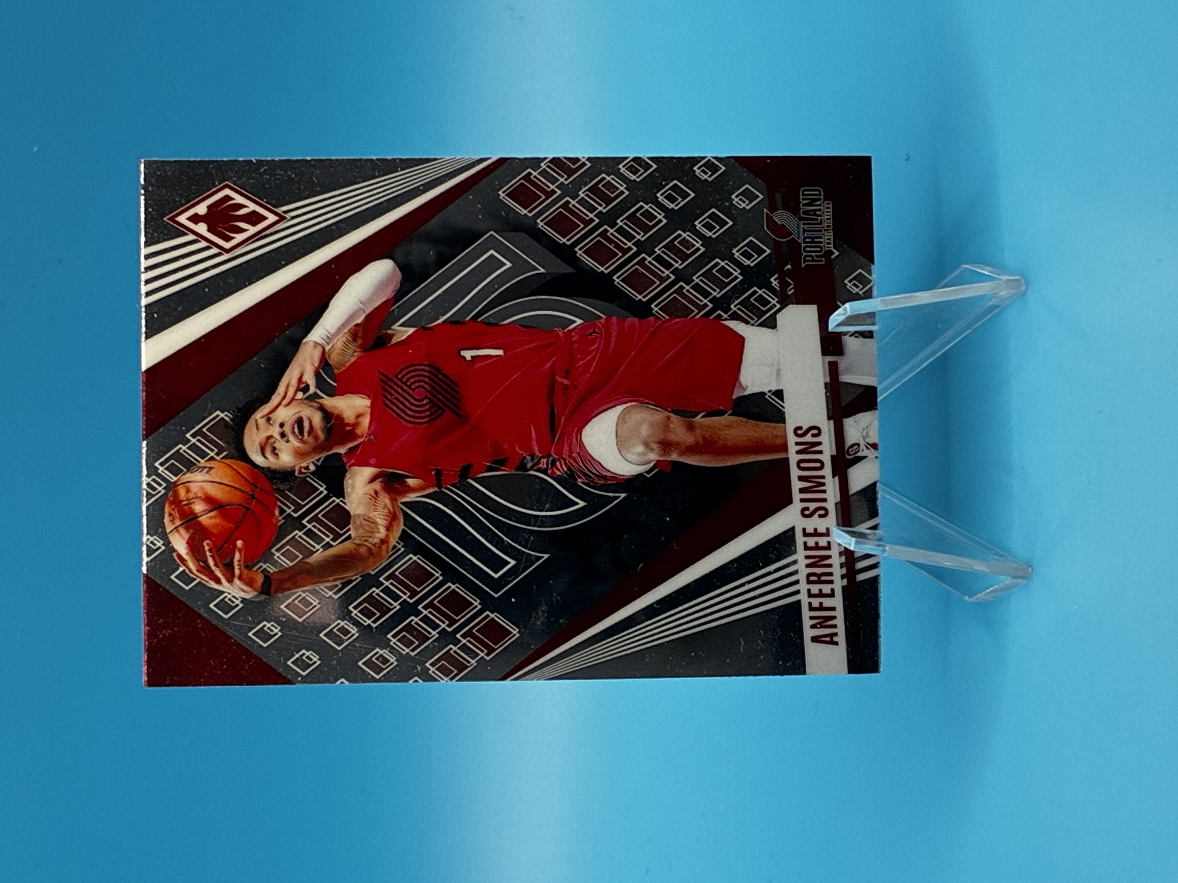 2023/2024 Panini Phoenix Anfernee Simons #177 Portland Trail Blazers – Vorderseite
