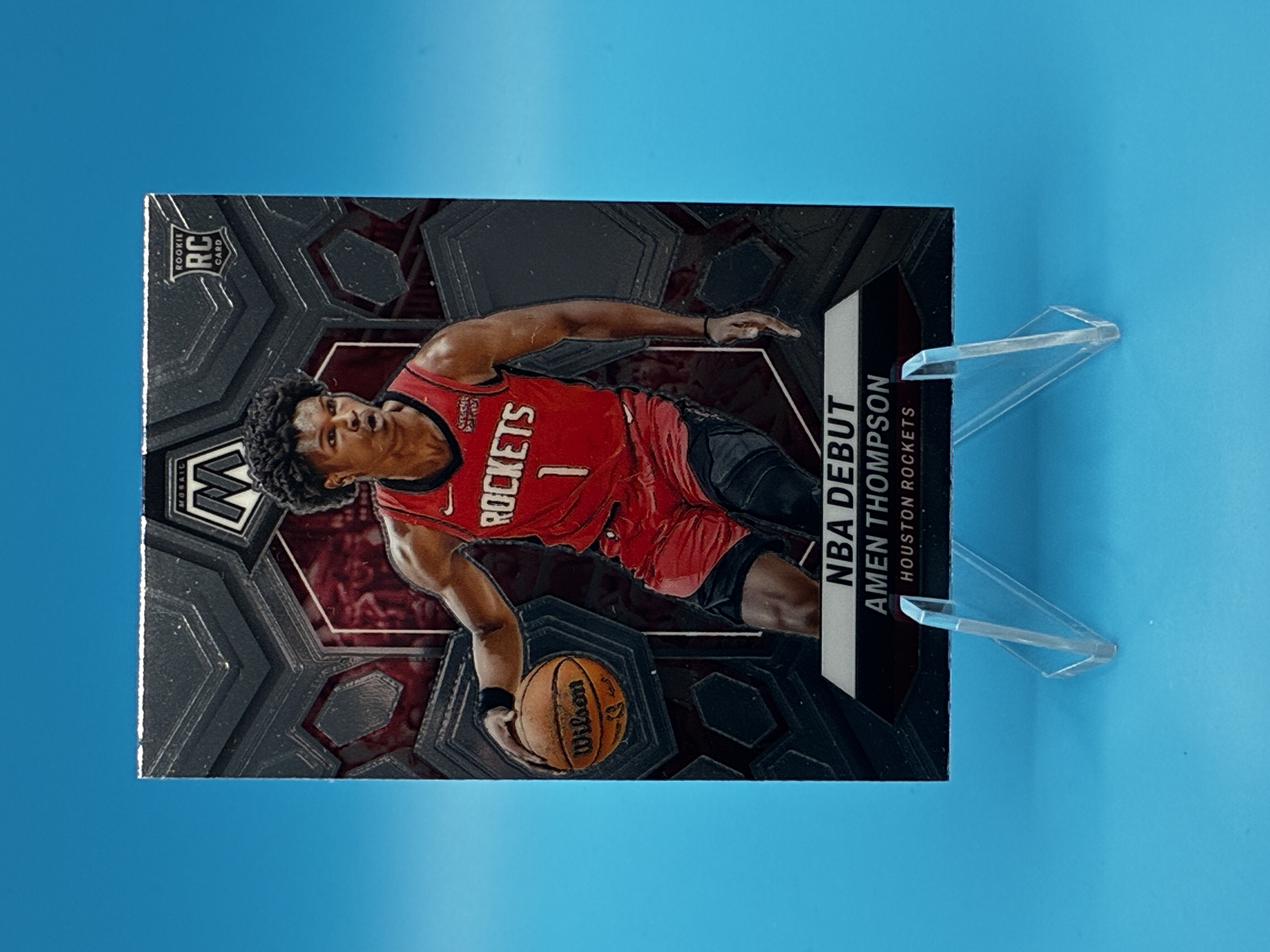 2023/2024 Panini Mosaic Amen Thompson NBA Debut #269 Houston Rockets – Vorderseite