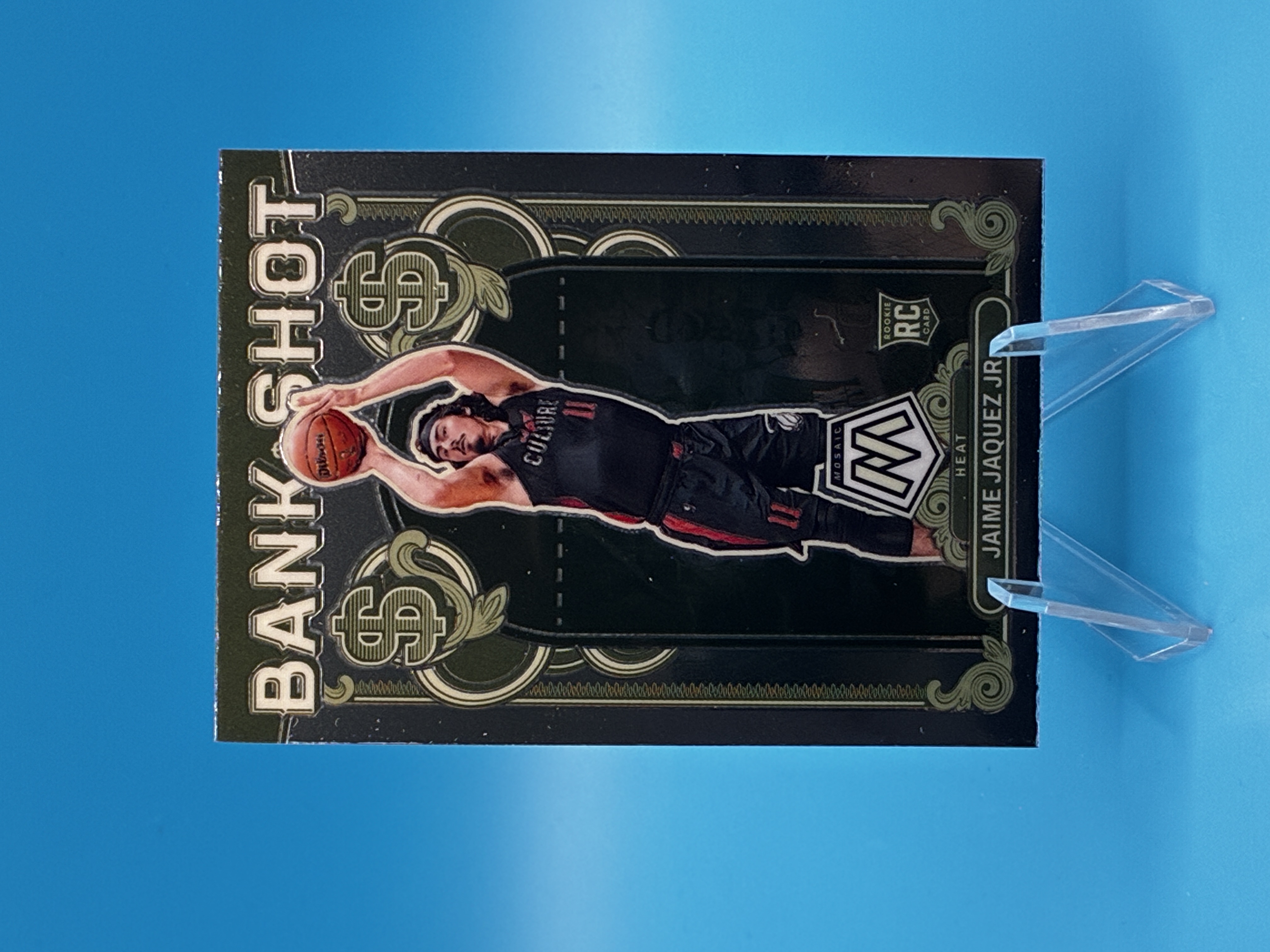 2023/2024 Panini Mosaic Jaime Jaquez Jr. Bank Shot #11 Miami Heat – Vorderseite