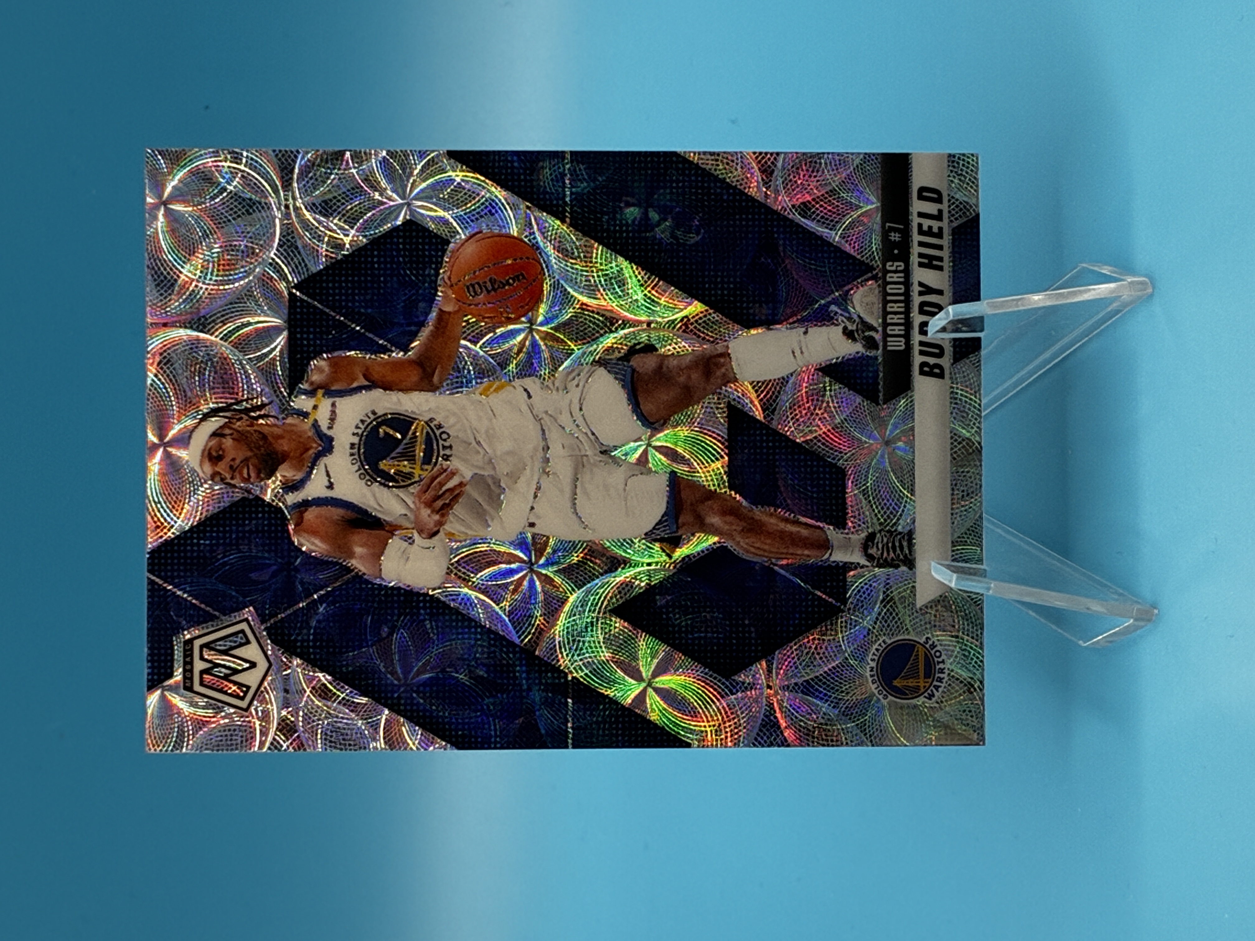 2024/2025 Panini Mosaic Buddy Hield Scope #2 Golden State Warriors – Vorderseite