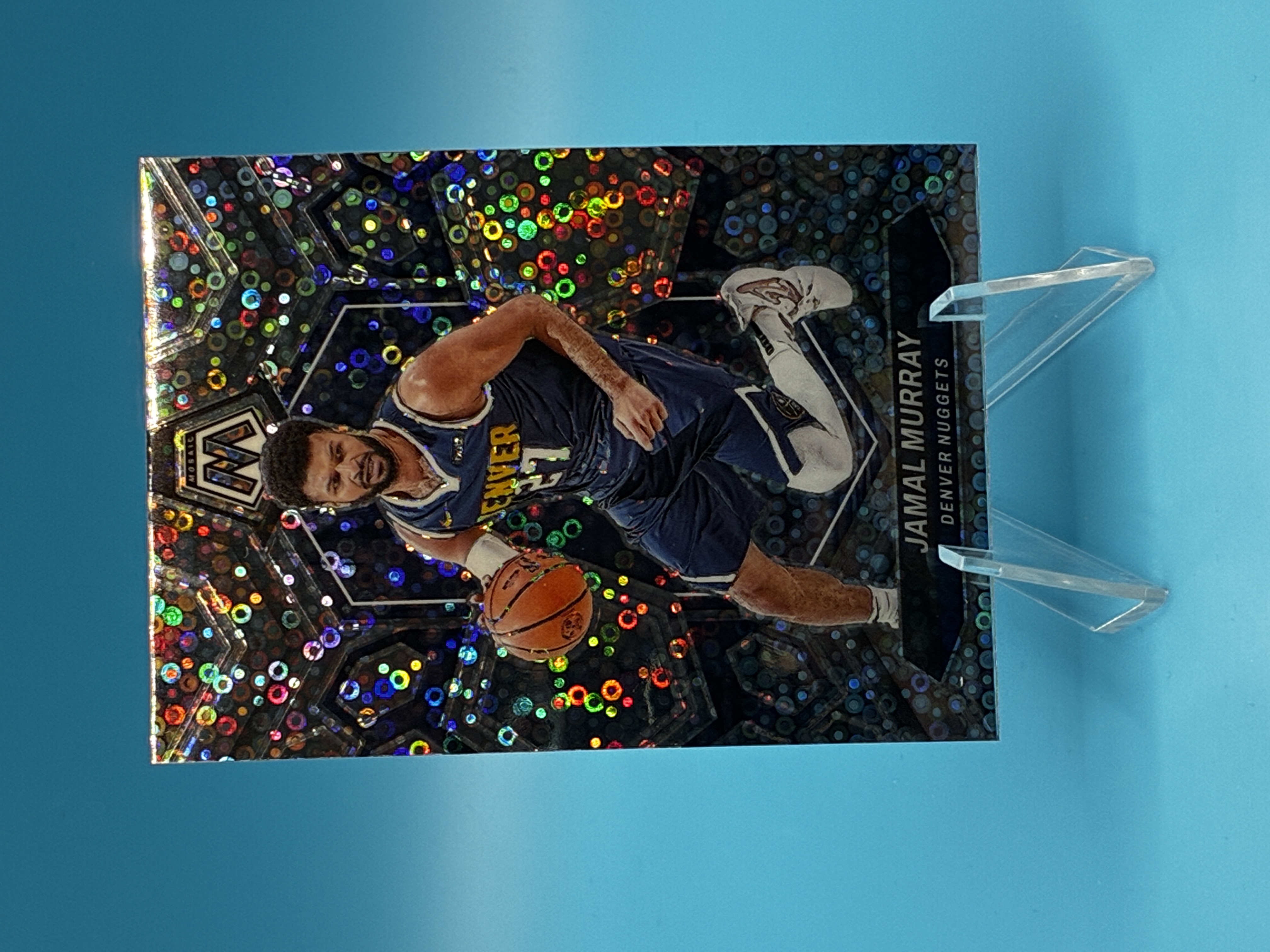 2023/2024 Panini Mosaic Jamal Murray Disco #43 Denver Nuggets – Vorderseite