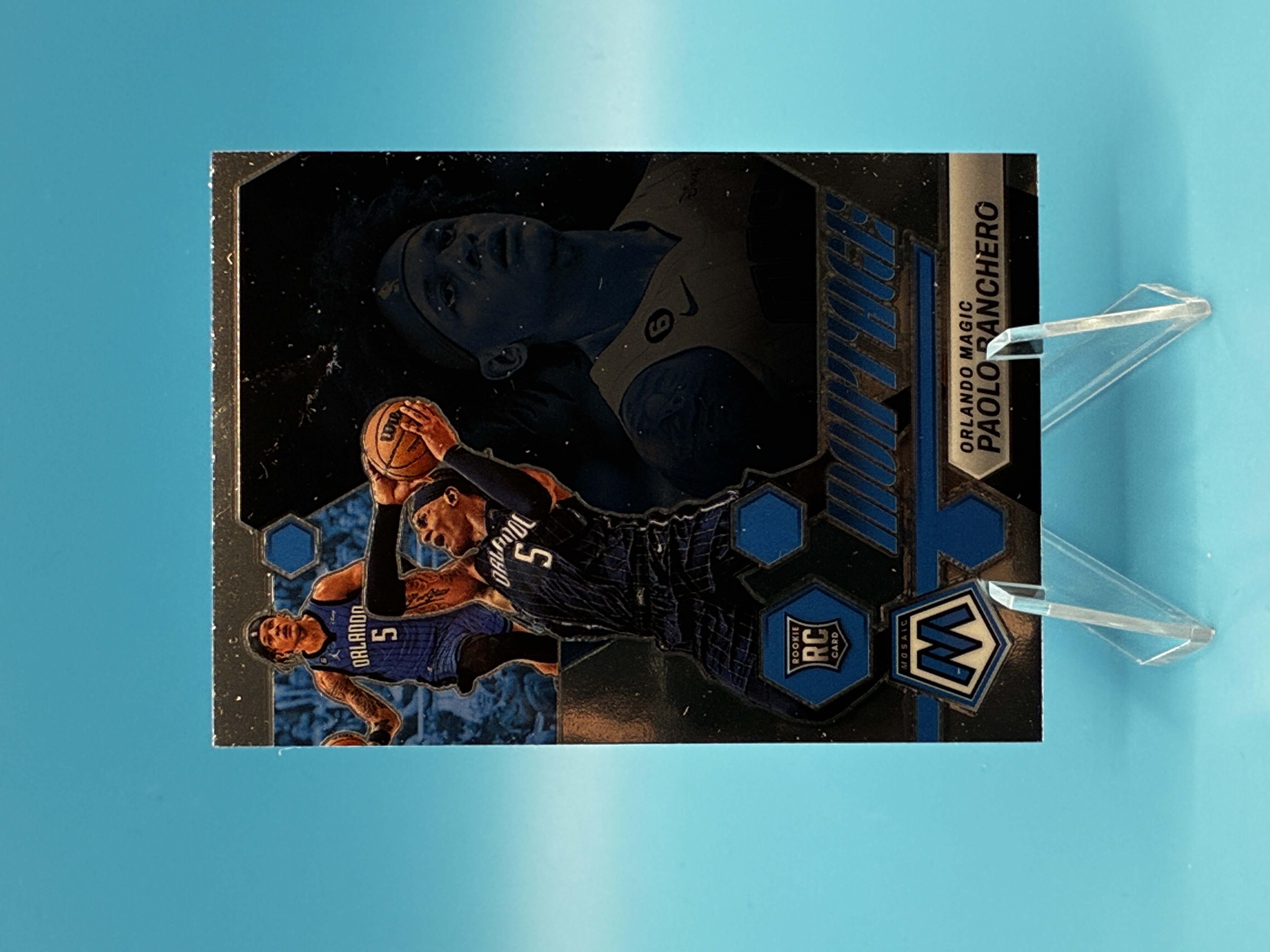 2022/2023 Panini Mosaic Paolo Banchero Mortage #19 Orlando Magic – Vorderseite