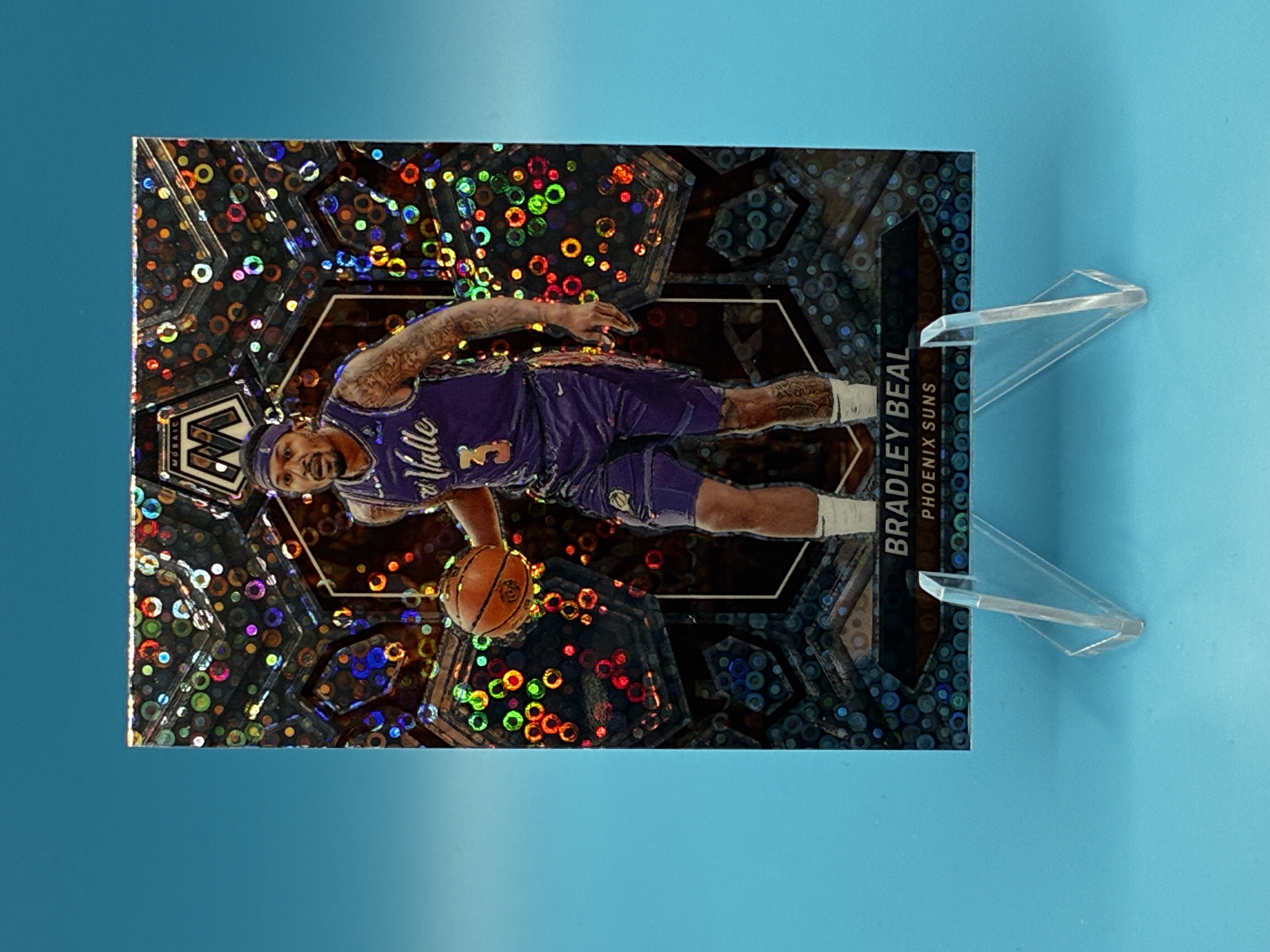 2023/2024 Panini Mosaic Bradley Beal Fast Break #44 Phoenix Suns – Vorderseite