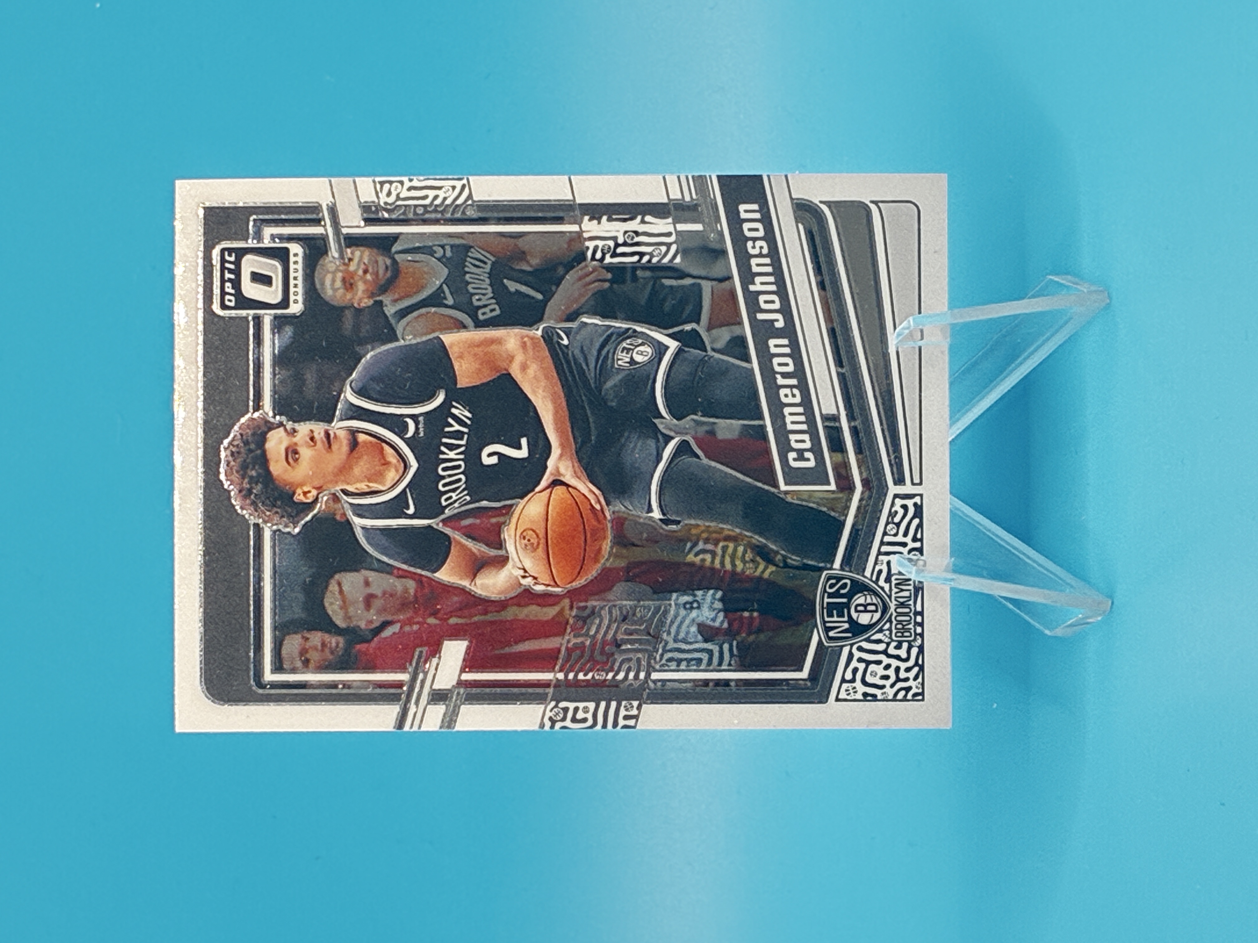 2023/2024 Panini Optic Cameron Johnson #166 Brooklyn Nets – Vorderseite