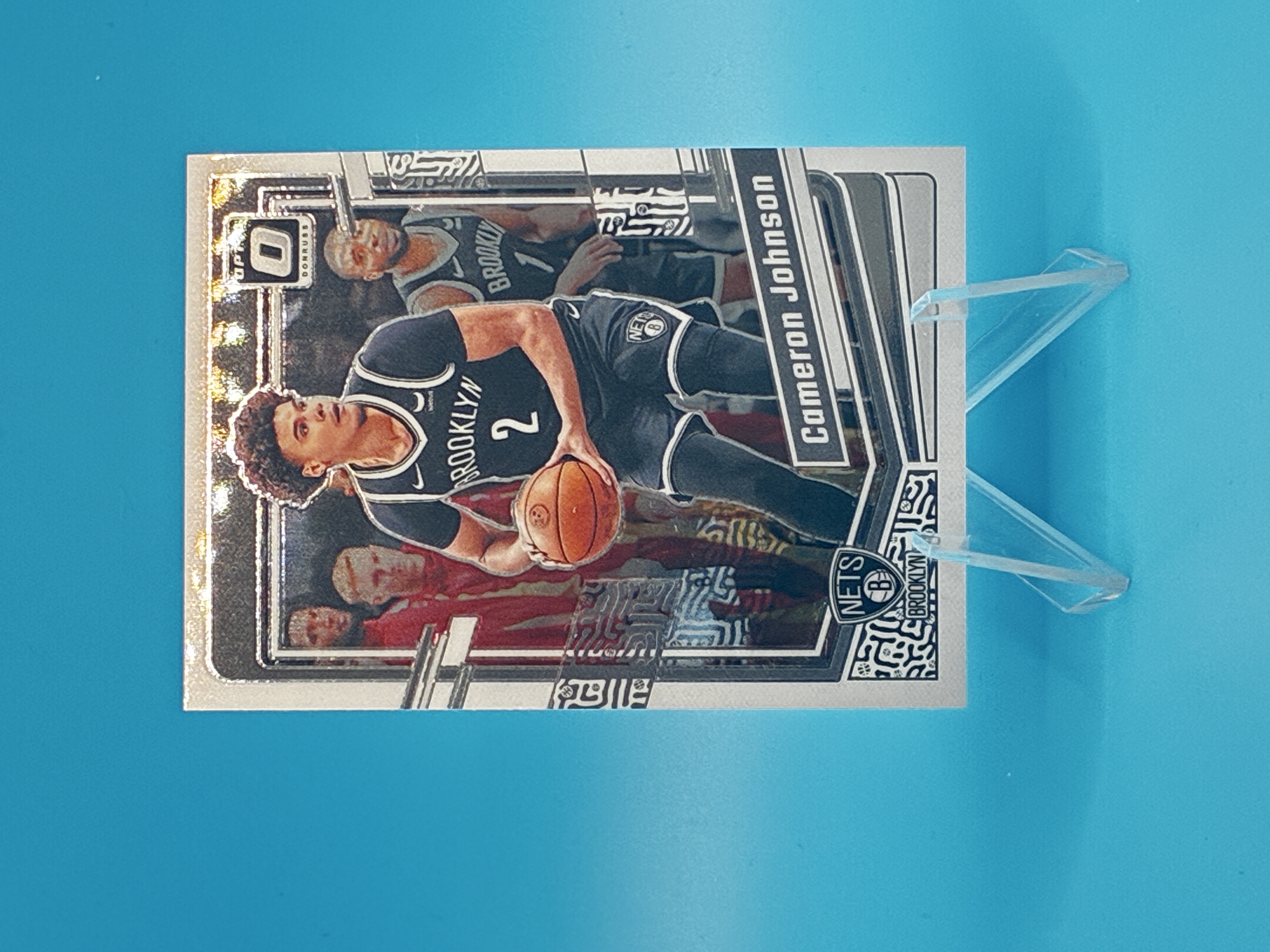 2023/2024 Panini Optic Cameron Johnson #166 Brooklyn Nets – Vorderseite