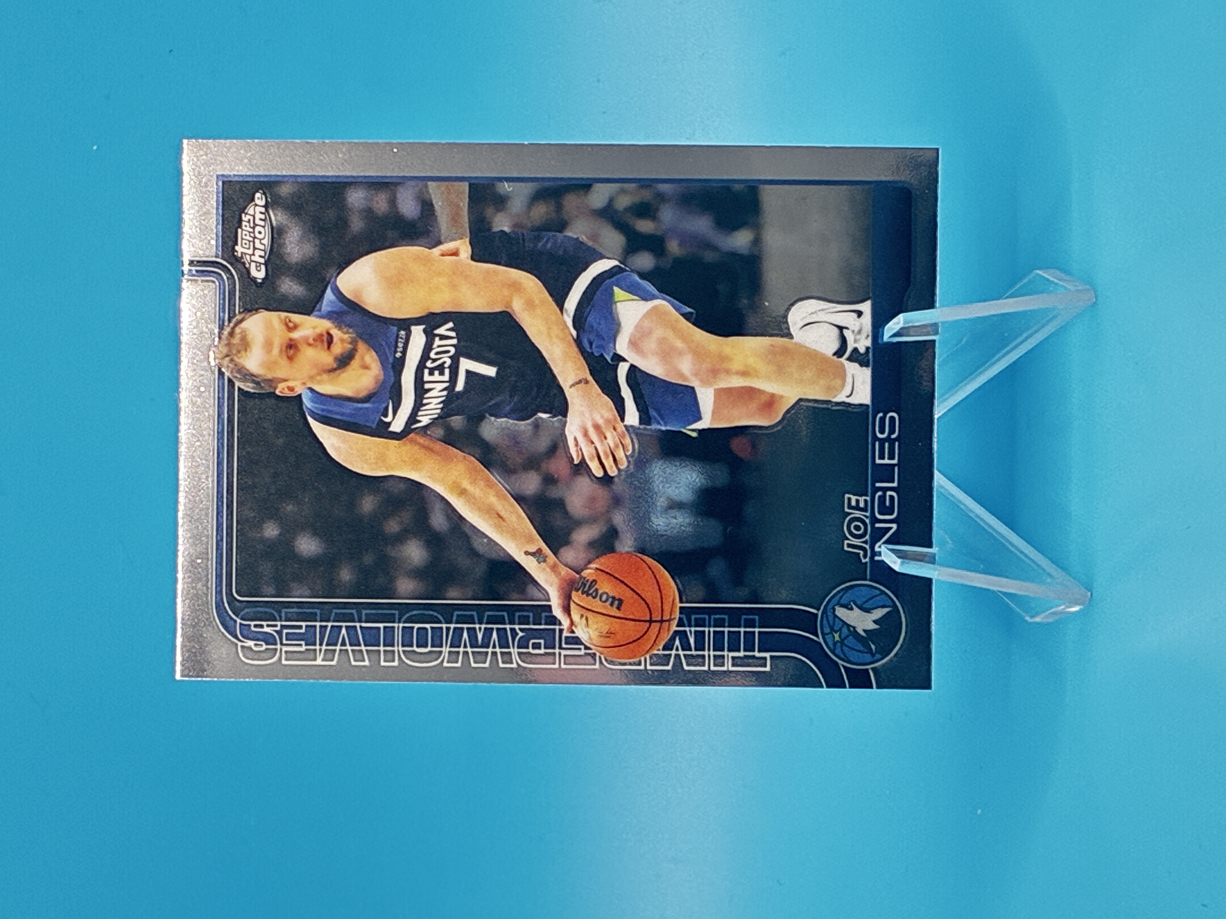 2025/2026 Topps Chrome Joe Ingles #142 Minnesota Timberwolves – Vorderseite