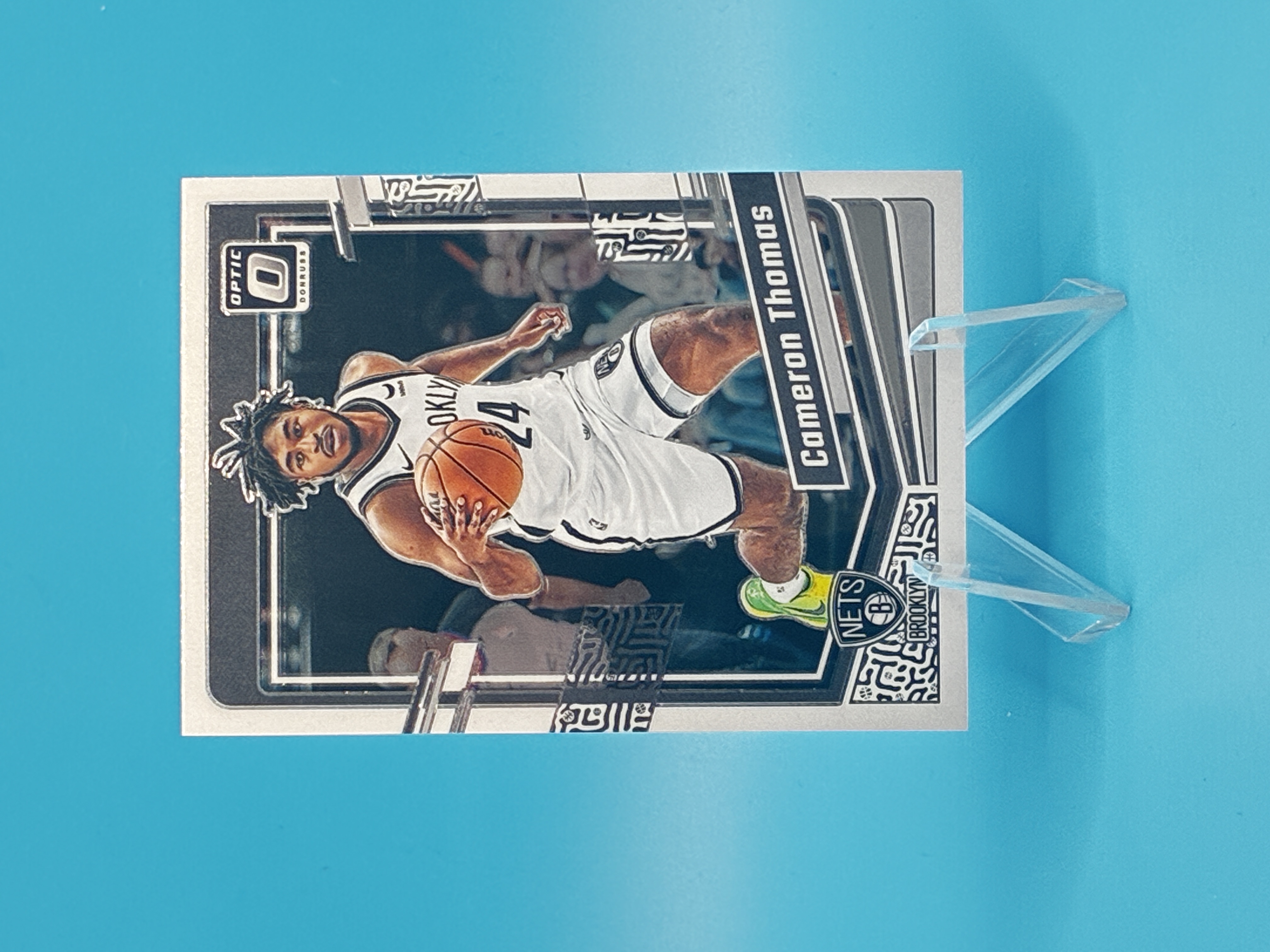 2023/2024 Panini Optic Cameron Thomas #9 Brooklyn Nets – Vorderseite
