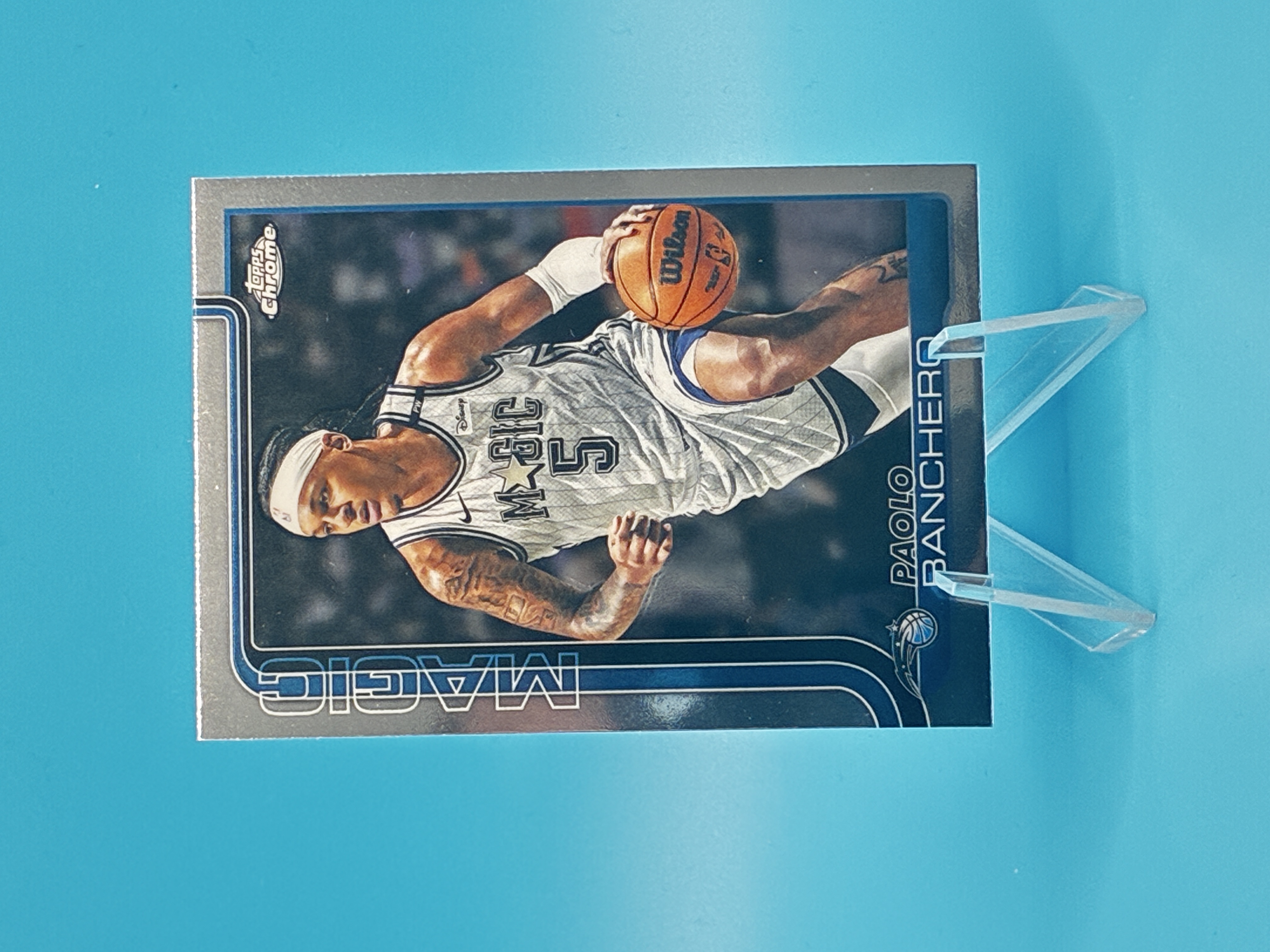 2025/2026 Topps Chrome Paolo Banchero #140 Orlando Magic – Vorderseite