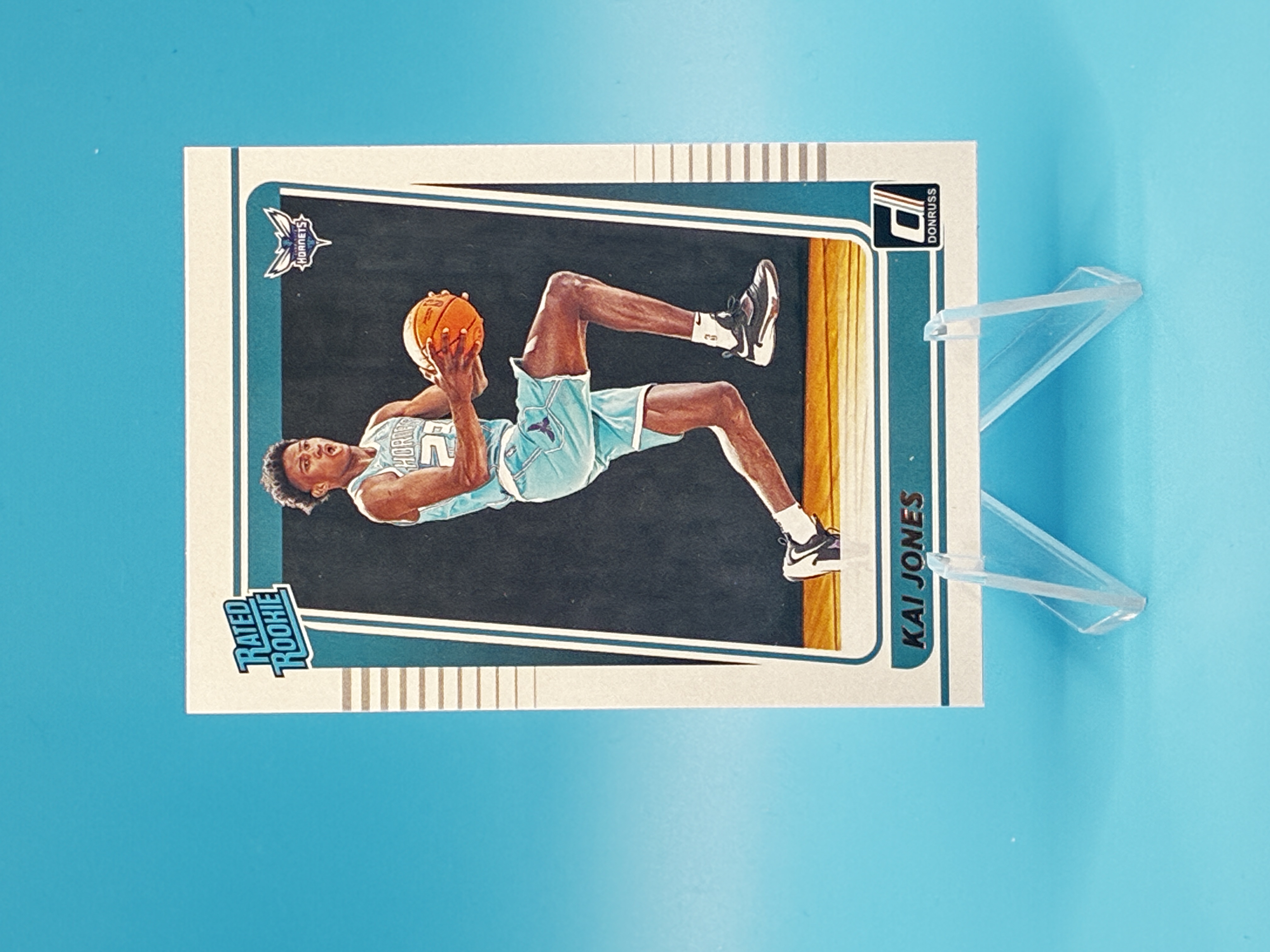 2021/2022 Panini Donruss Kai Jones Rated Rookie #232 Charlotte Hornets – Vorderseite