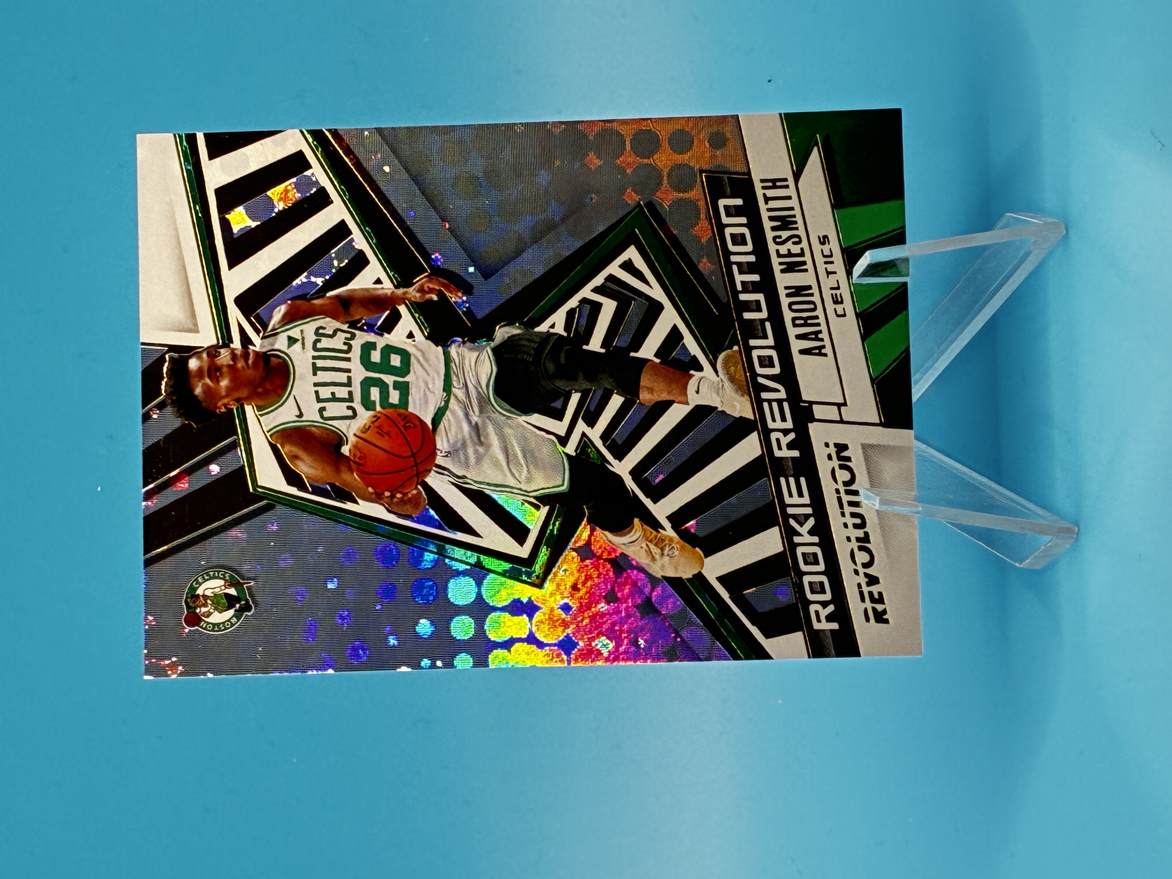 2020/2021 Panini Revolution Aaron Nesmith Rookie Revolution #15 Boston Celtics – Vorderseite