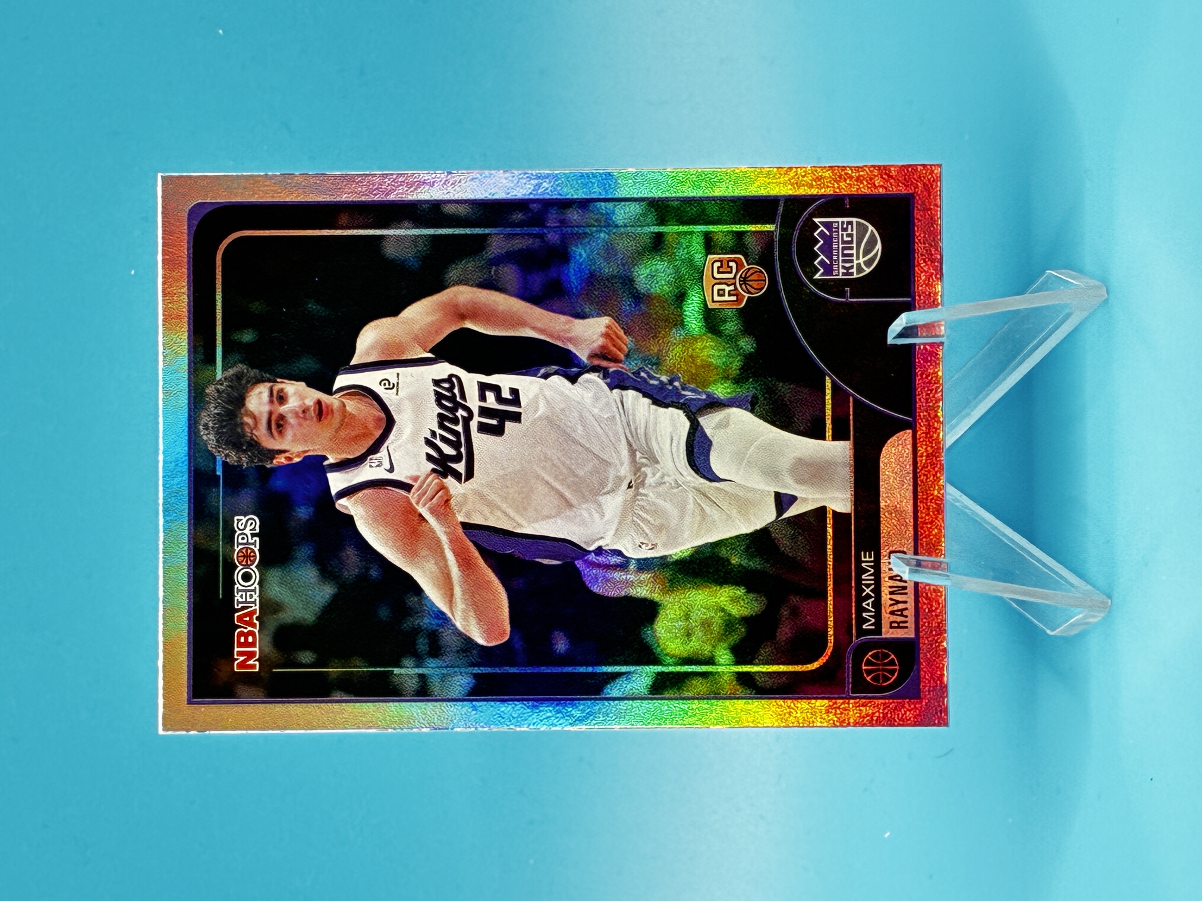 2025/2026 Topps NBA Hoops Maxime Raynaud #210 Sacramento Kings – Vorderseite