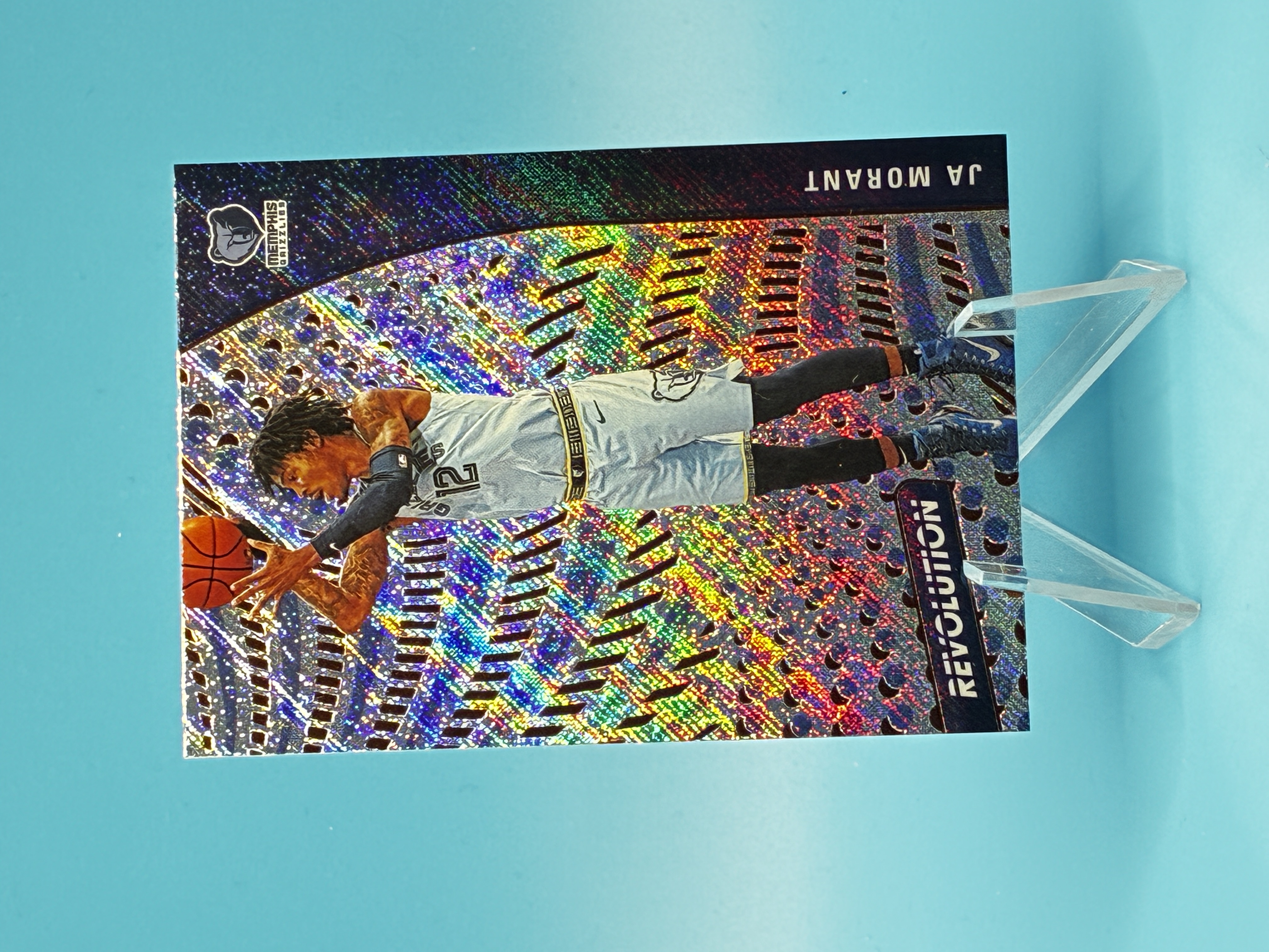 2020/2021 Panini Revolution Ja Morant #83 Memphis Grizzlies – Vorderseite