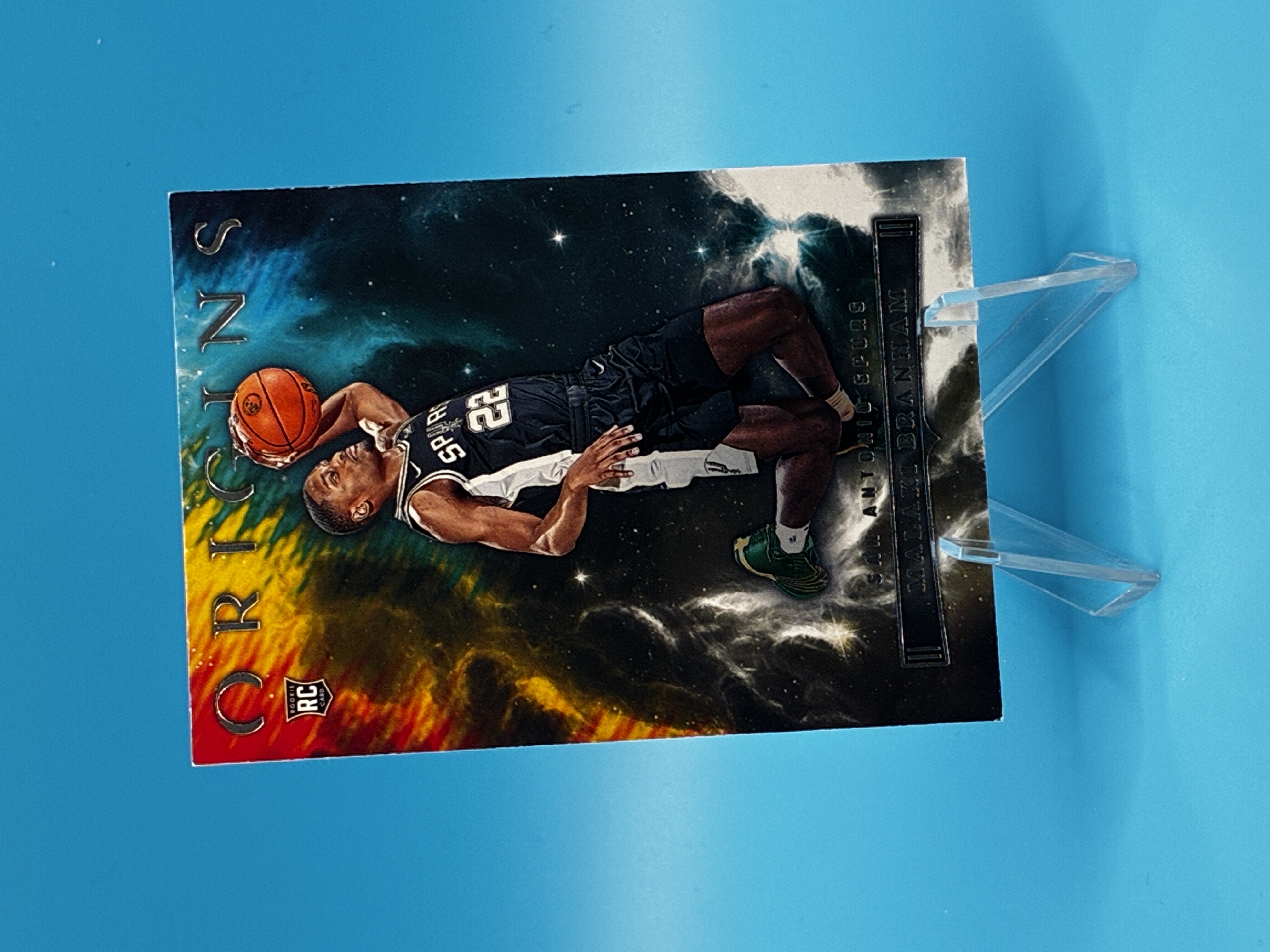 2022/2023 Panini Origins Malaki Branham #30 San Antonio Spurs – Vorderseite