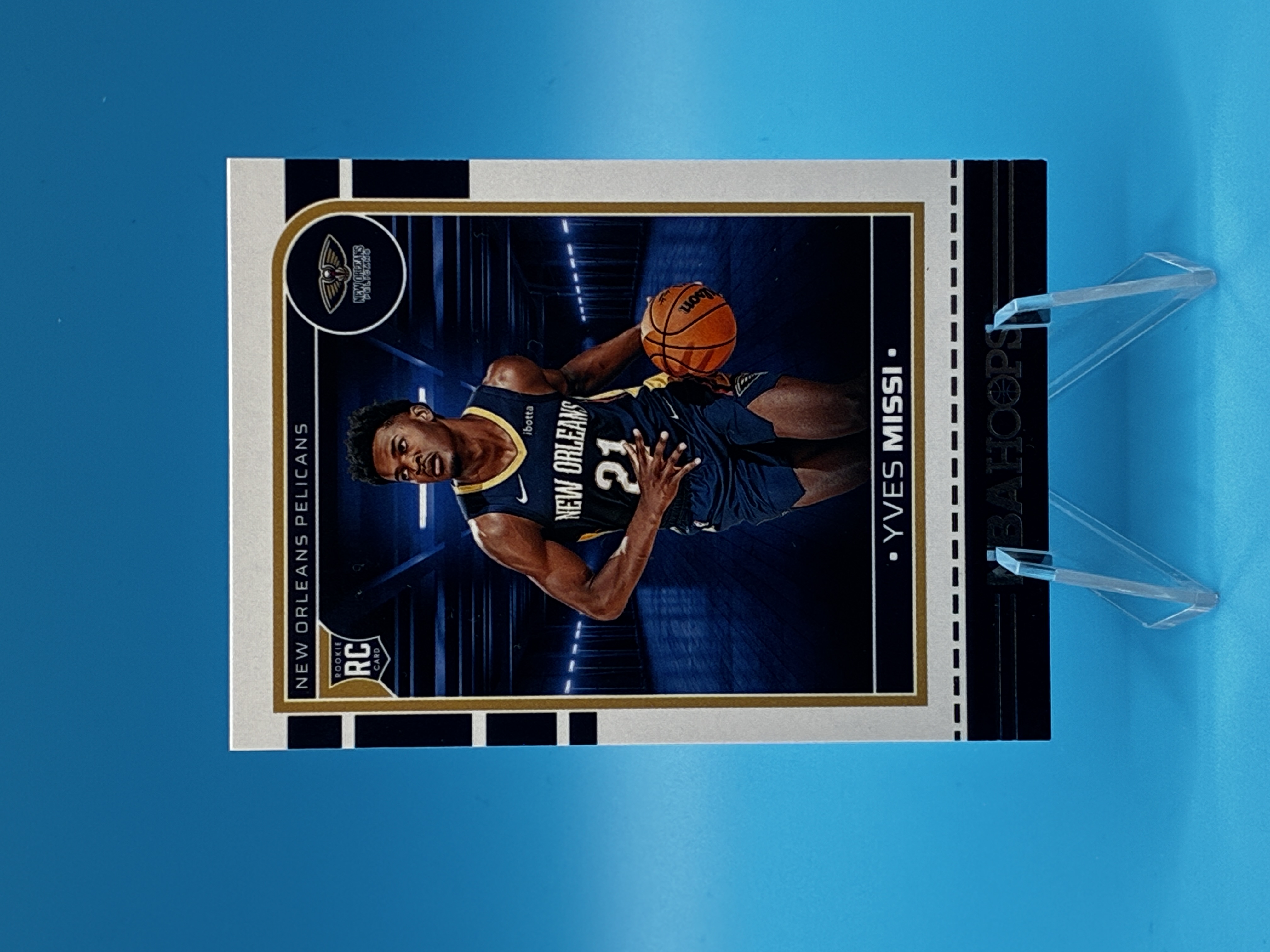 2024/2025 Panini Hoops Yves Missi #251 New Orleans Pelicans – Vorderseite