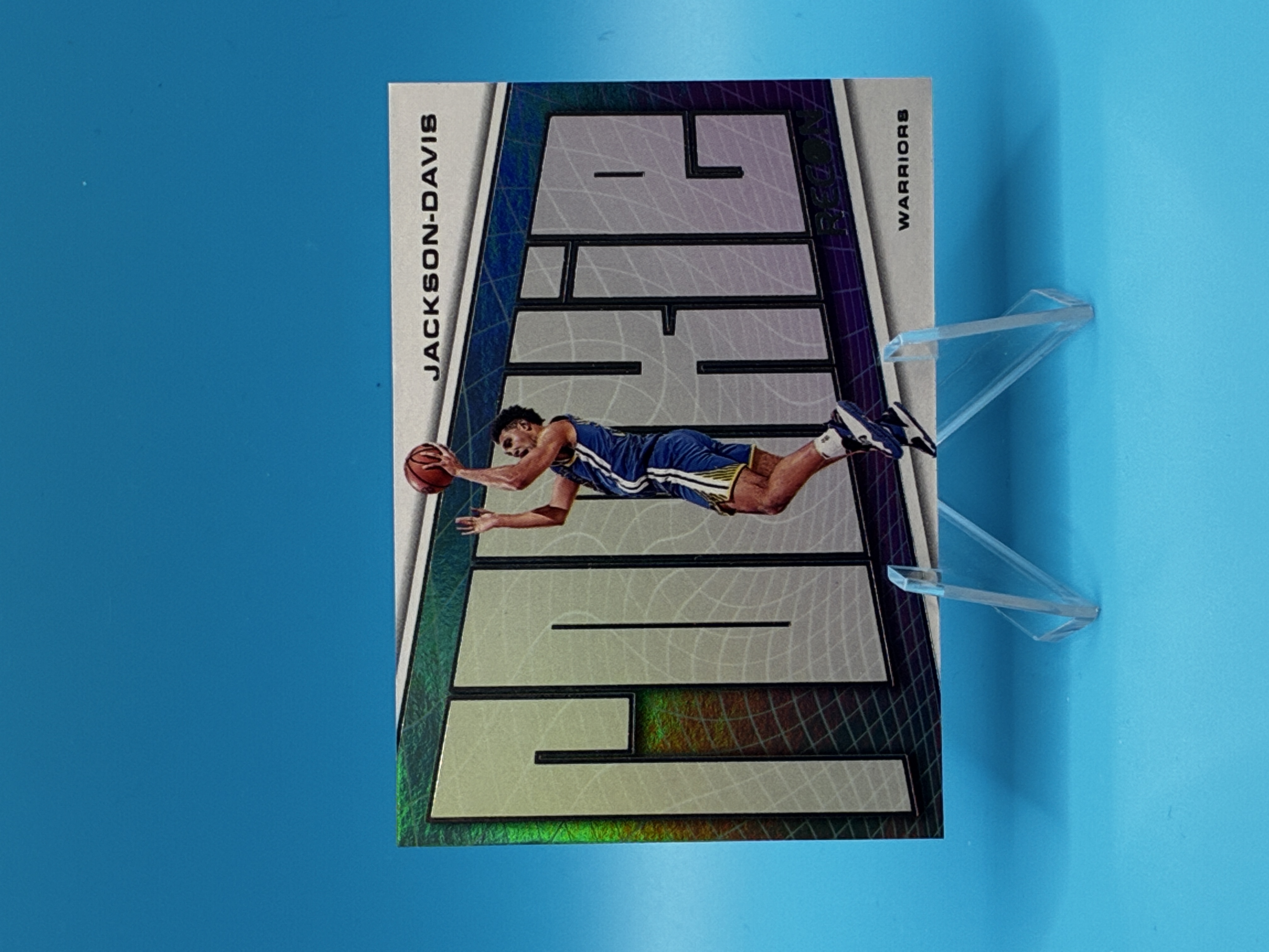 2023/2024 Panini Recon Trayce Jackson-Davis Rookie #6 Golden State Warriors – Vorderseite