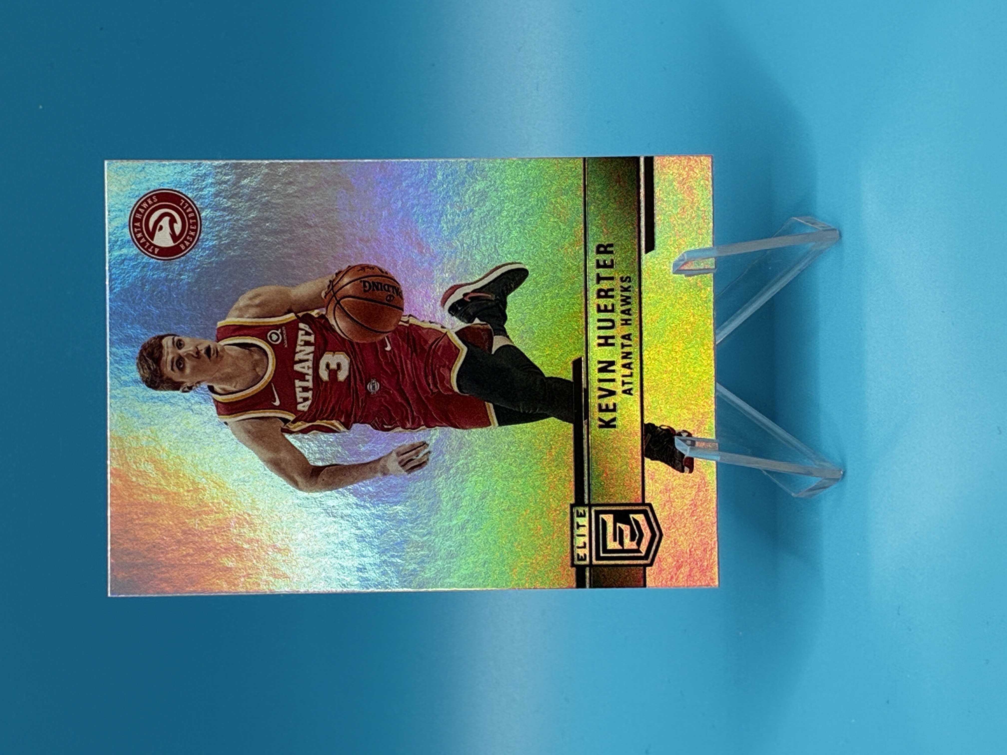 2021/2022 Panini Donruss Elite Kevin Huerter #15 Atlanta Hawks – Vorderseite