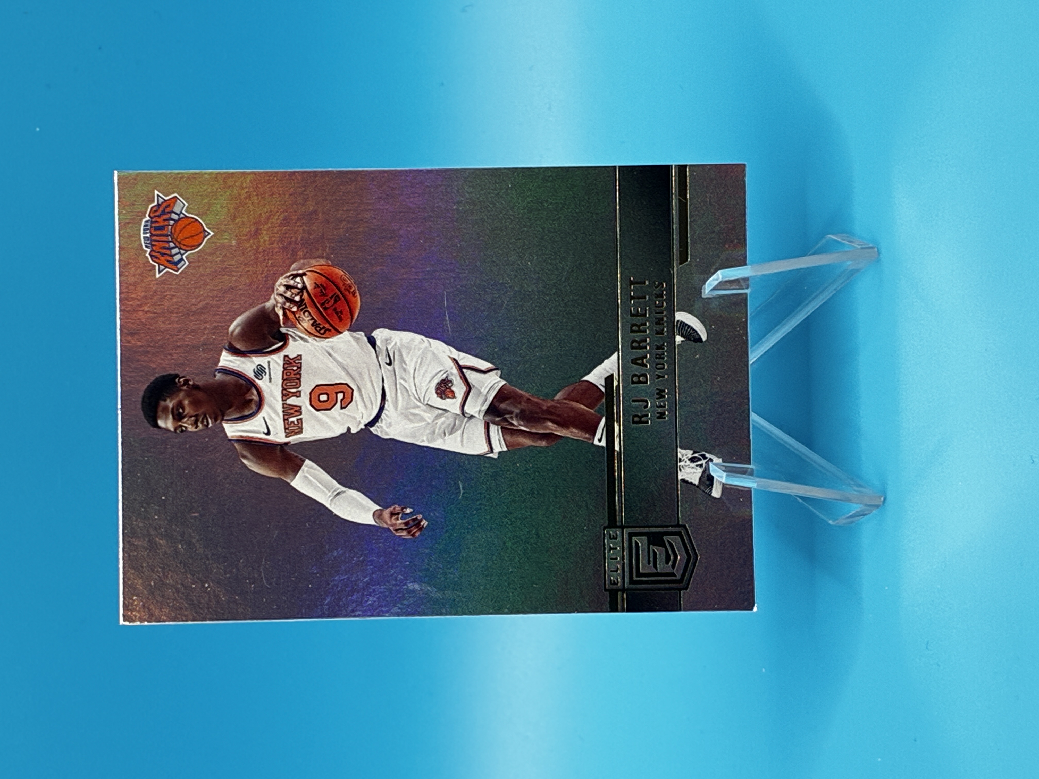 2021/2022 Panini Donruss Elite RJ Barrett #100 New York Knicks – Vorderseite