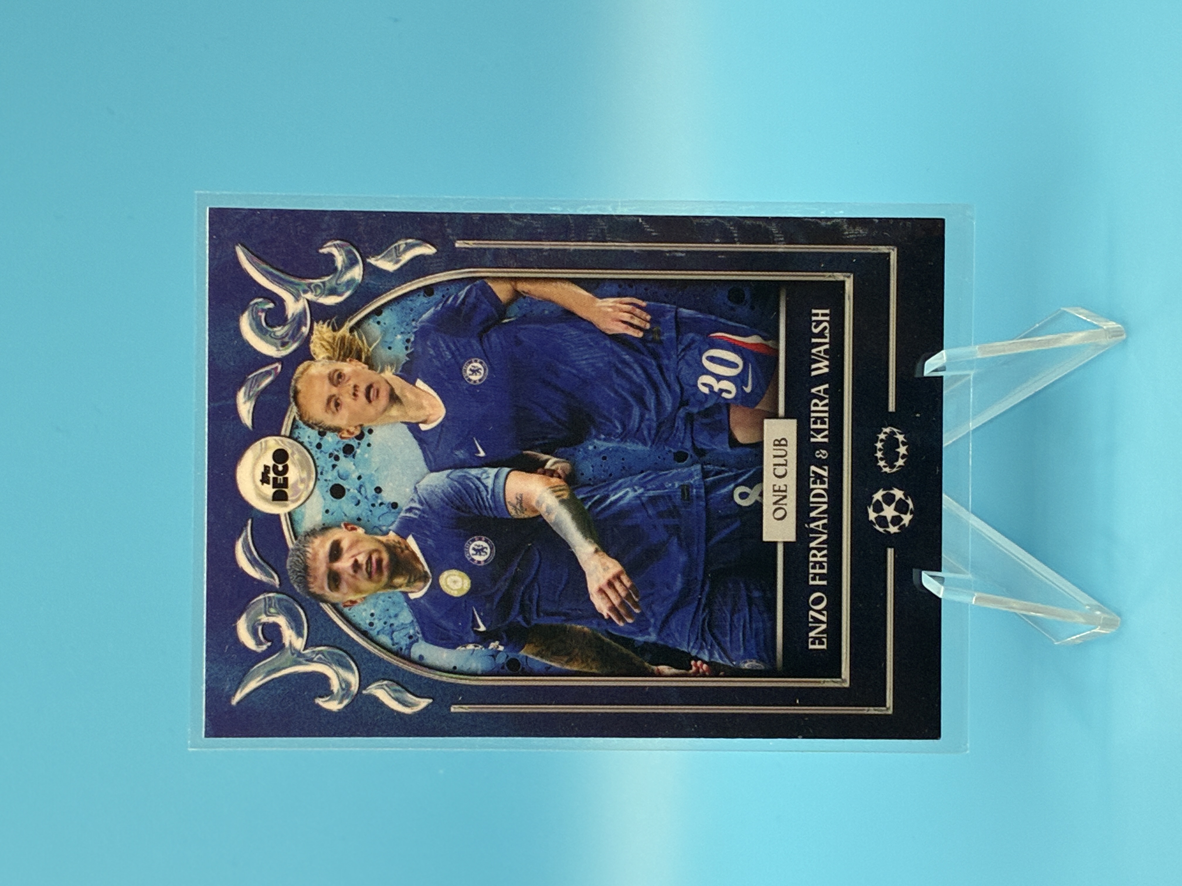 2024/2025 Topps Deco Enzo Fernández & Keira Walsh One Club Chelsea FC – Vorderseite