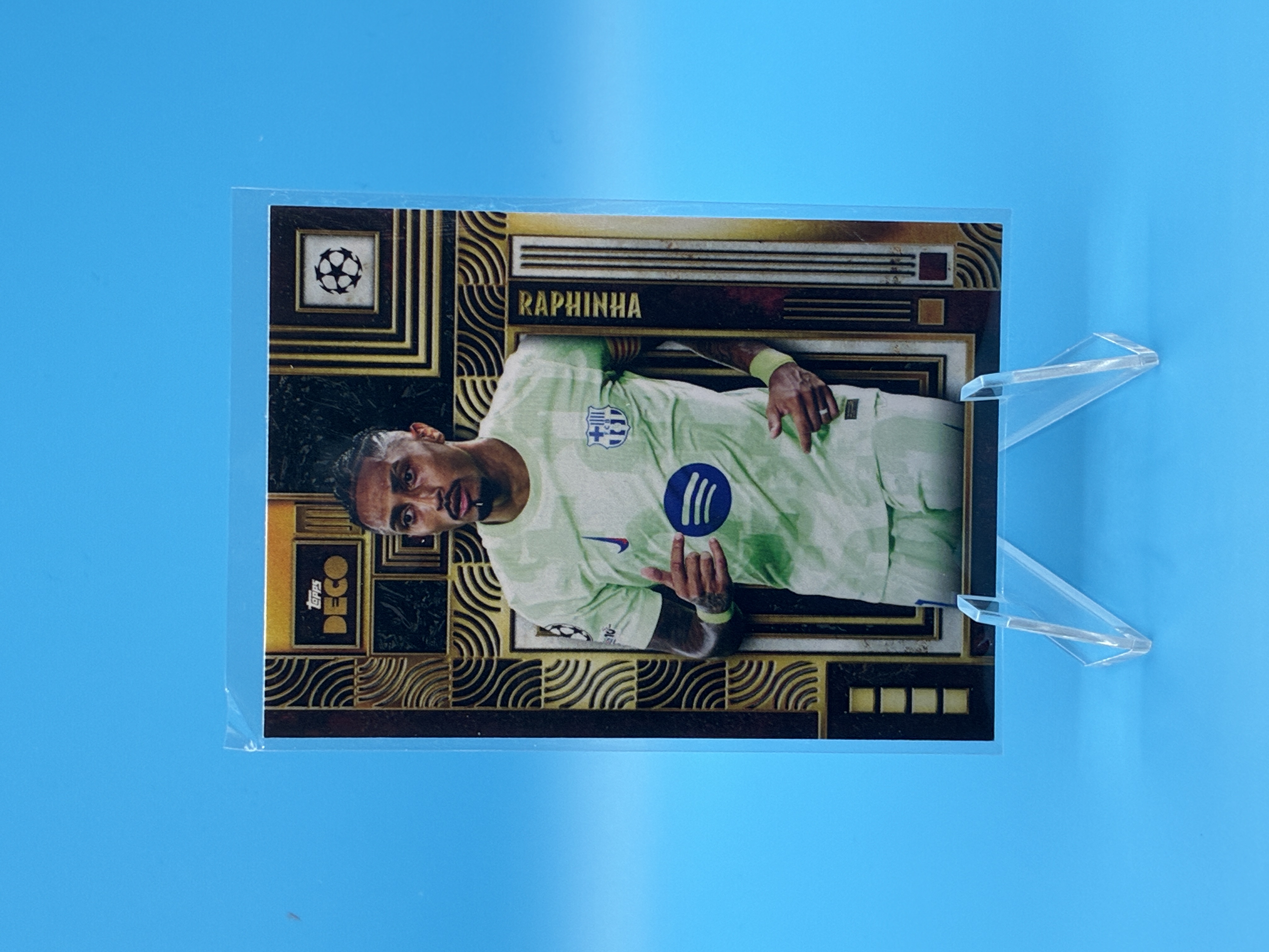 2024/2025 Topps Deco Raphinha Current Stars FC Barcelona – Vorderseite