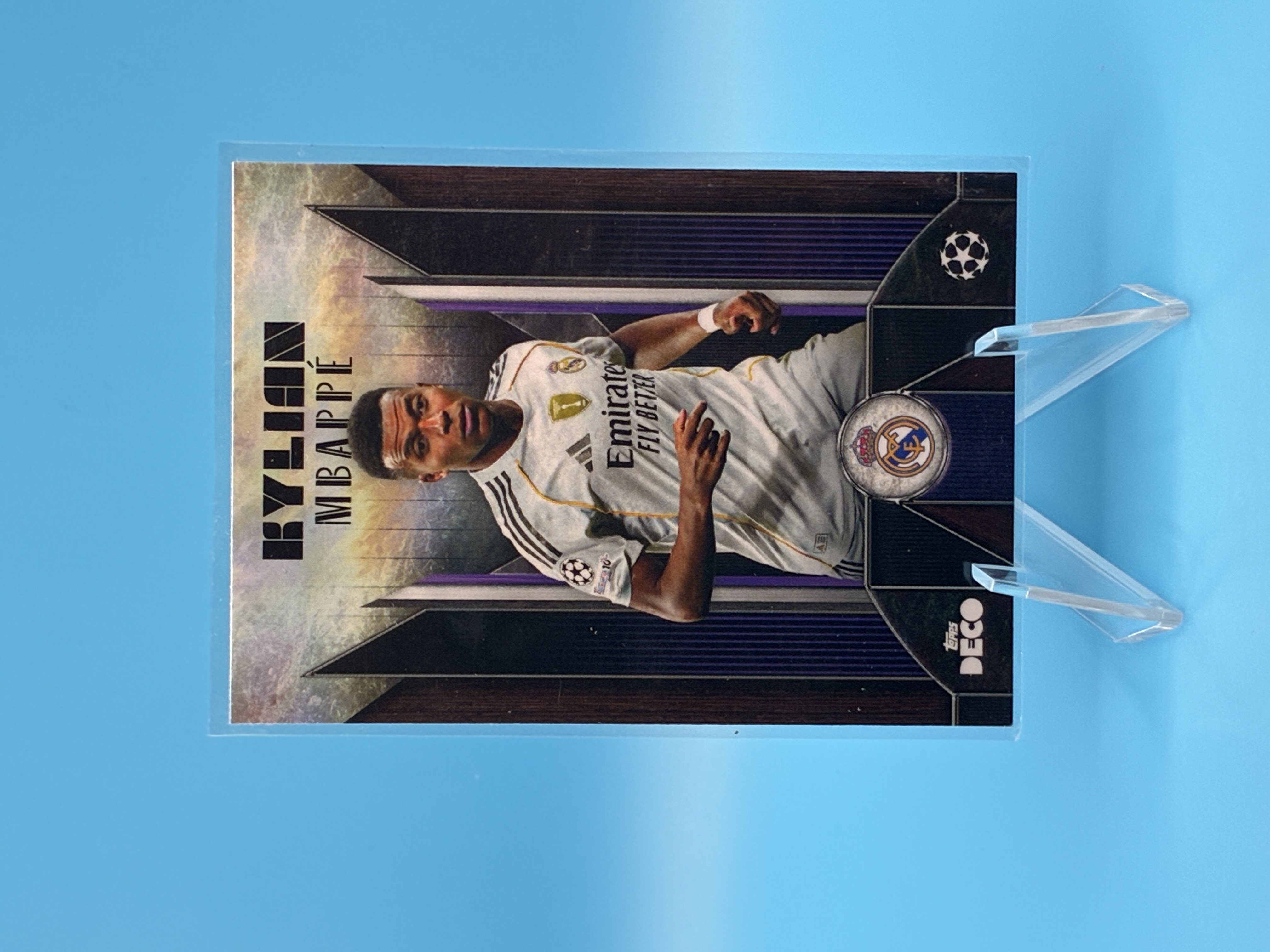 2024/2025 Topps Deco Kylian Mbappé Current Stars Real Madrid C.F. – Vorderseite