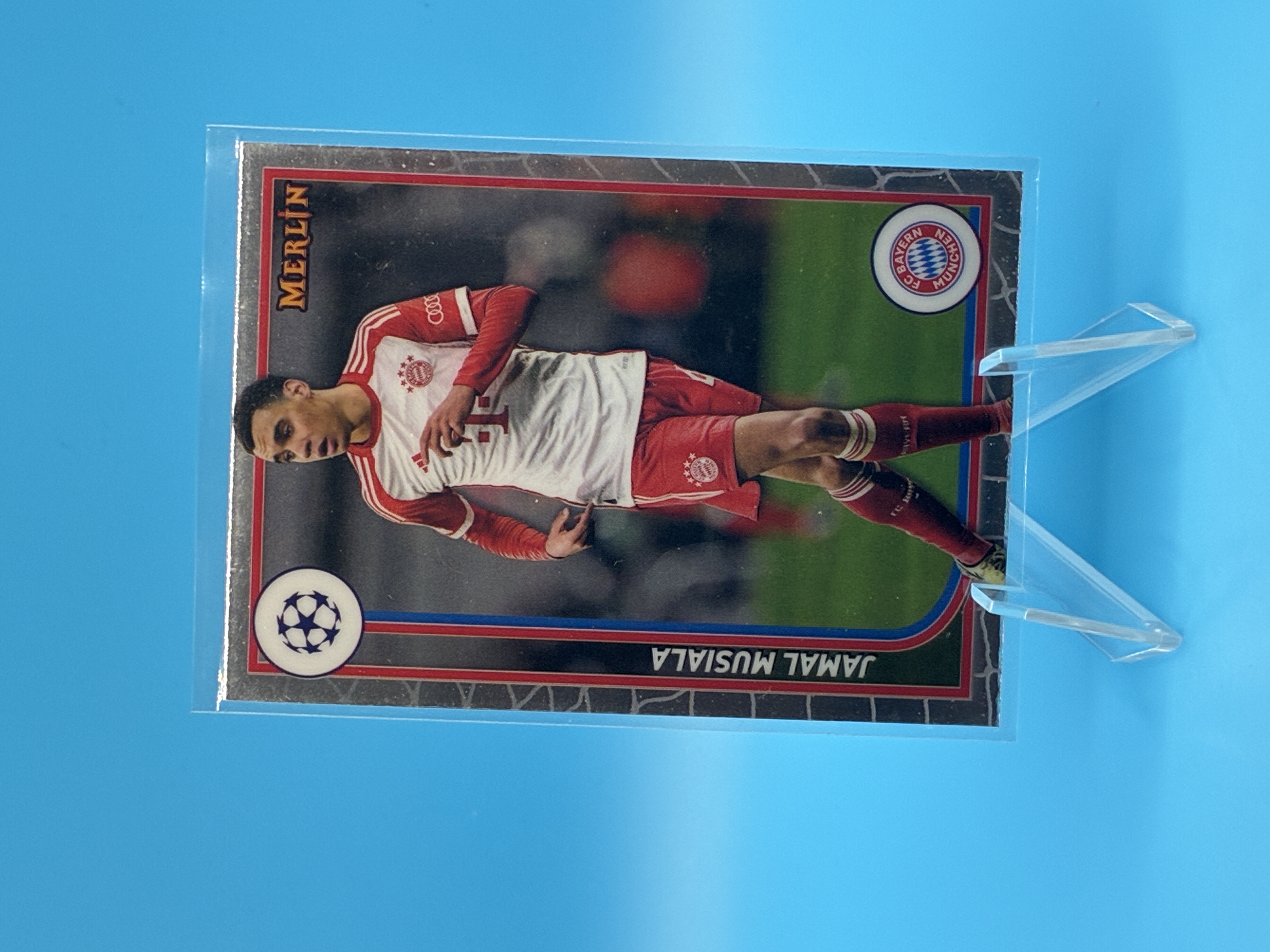 2023/2024 Topps Merlin Collections Jamal Musiala Did You Know? #41 FC Bayern München – Vorderseite