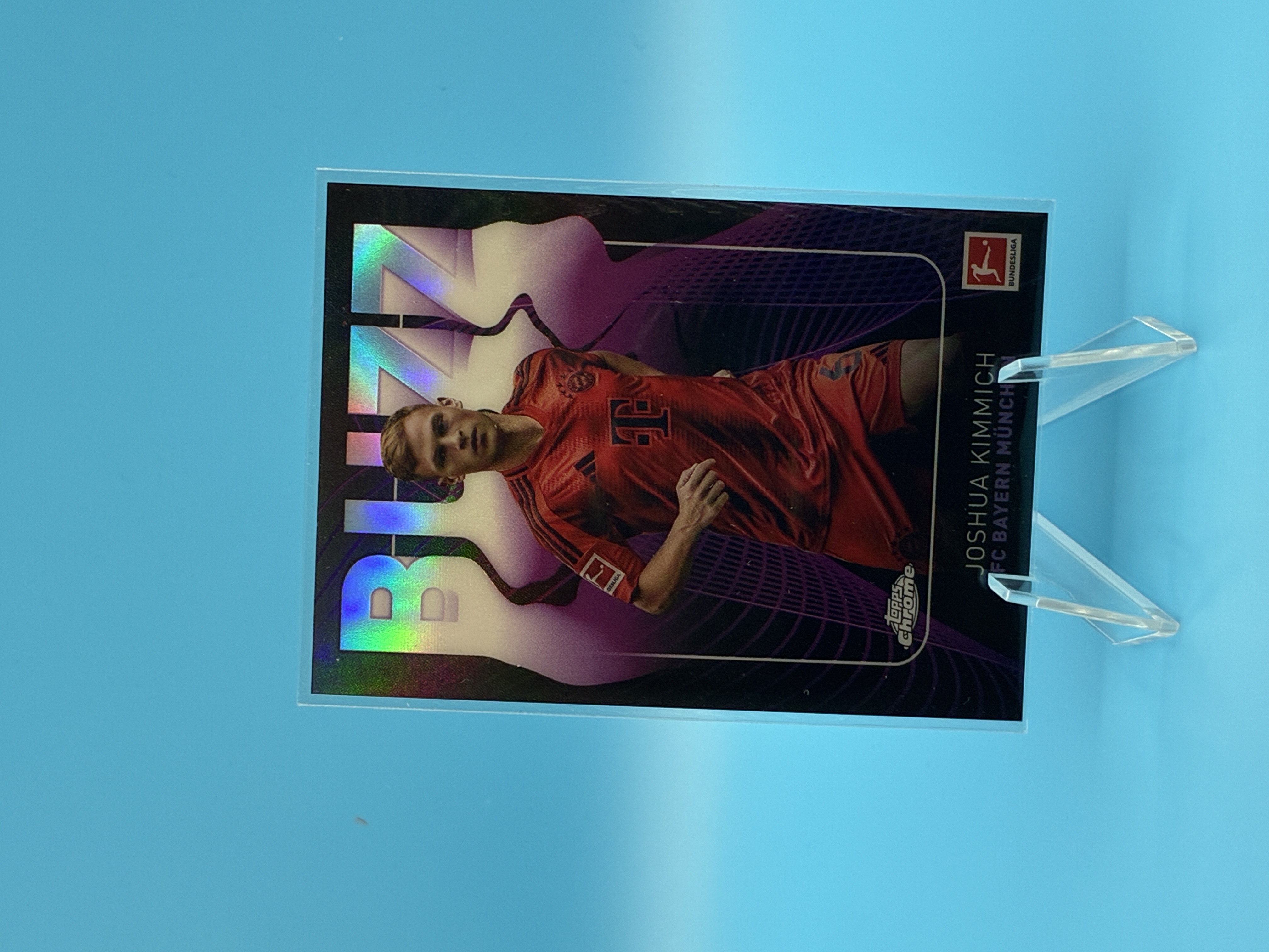 2024/2025 Topps Chrome Joshua Kimmich Buzz #BU-10 FC Bayern München – Vorderseite