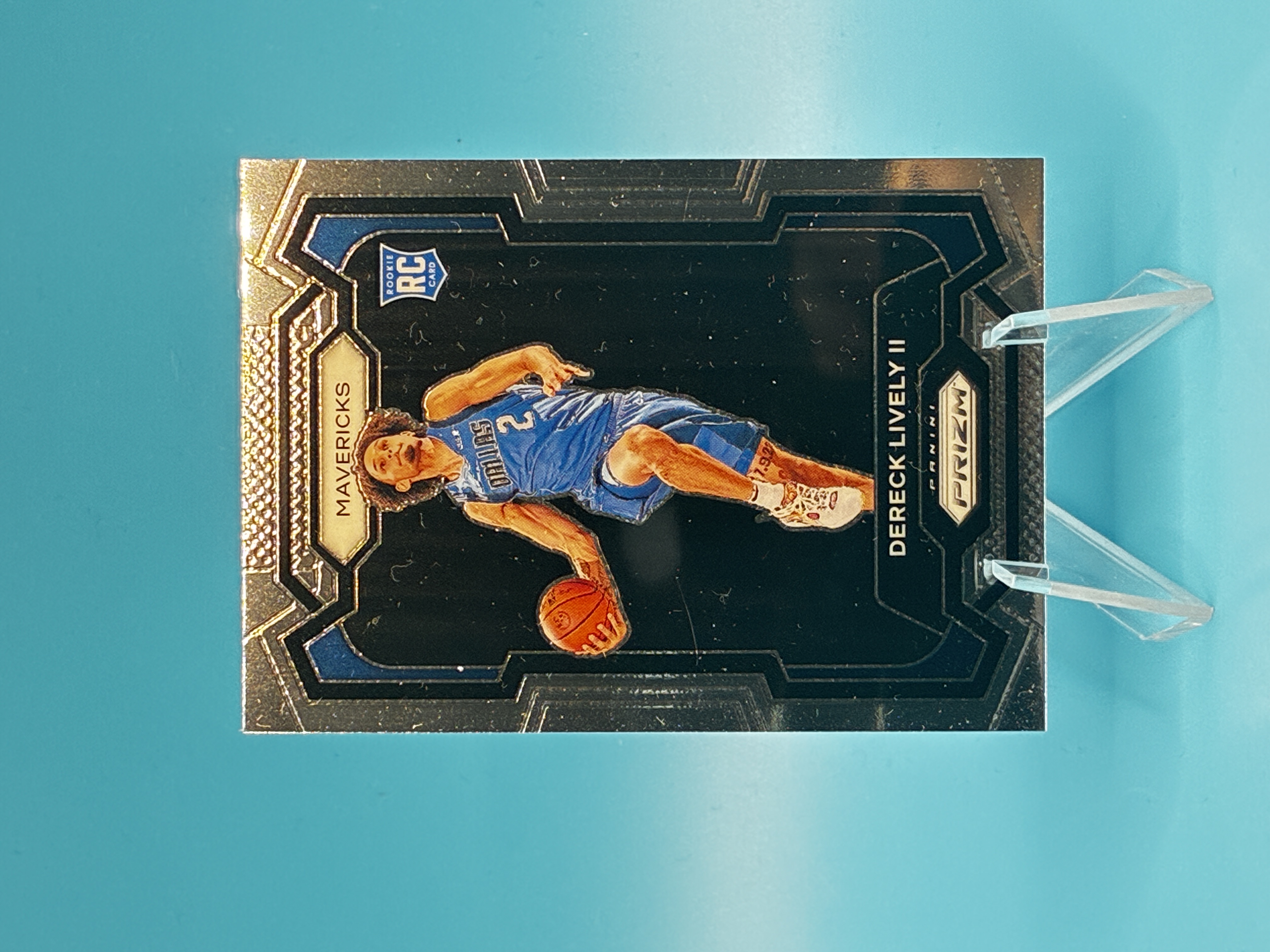 2023/2024 Panini Prizm Dereck Lively II #163 Dallas Mavericks – Vorderseite