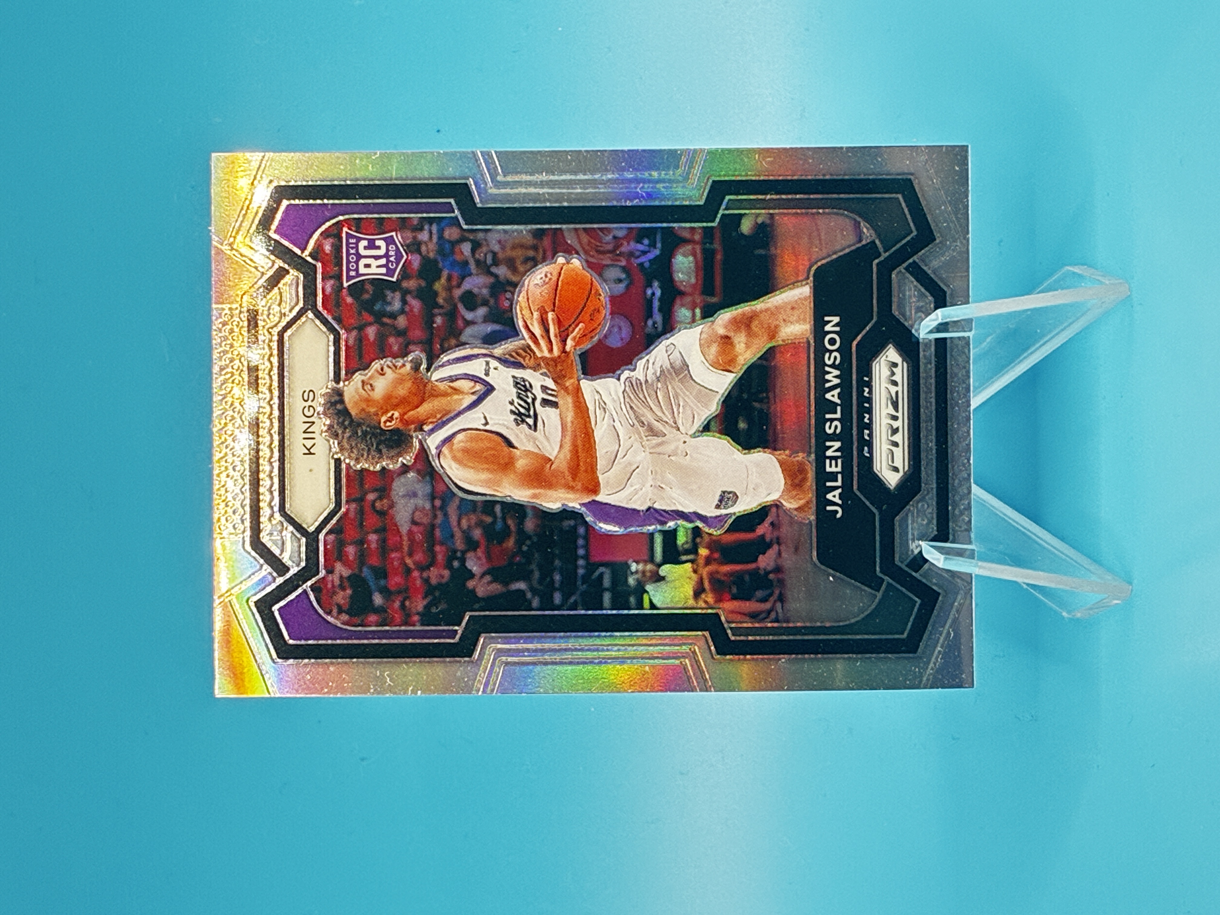 2023/2024 Panini Prizm Jalen Slawson Silver #149 Sacramento Kings – Vorderseite