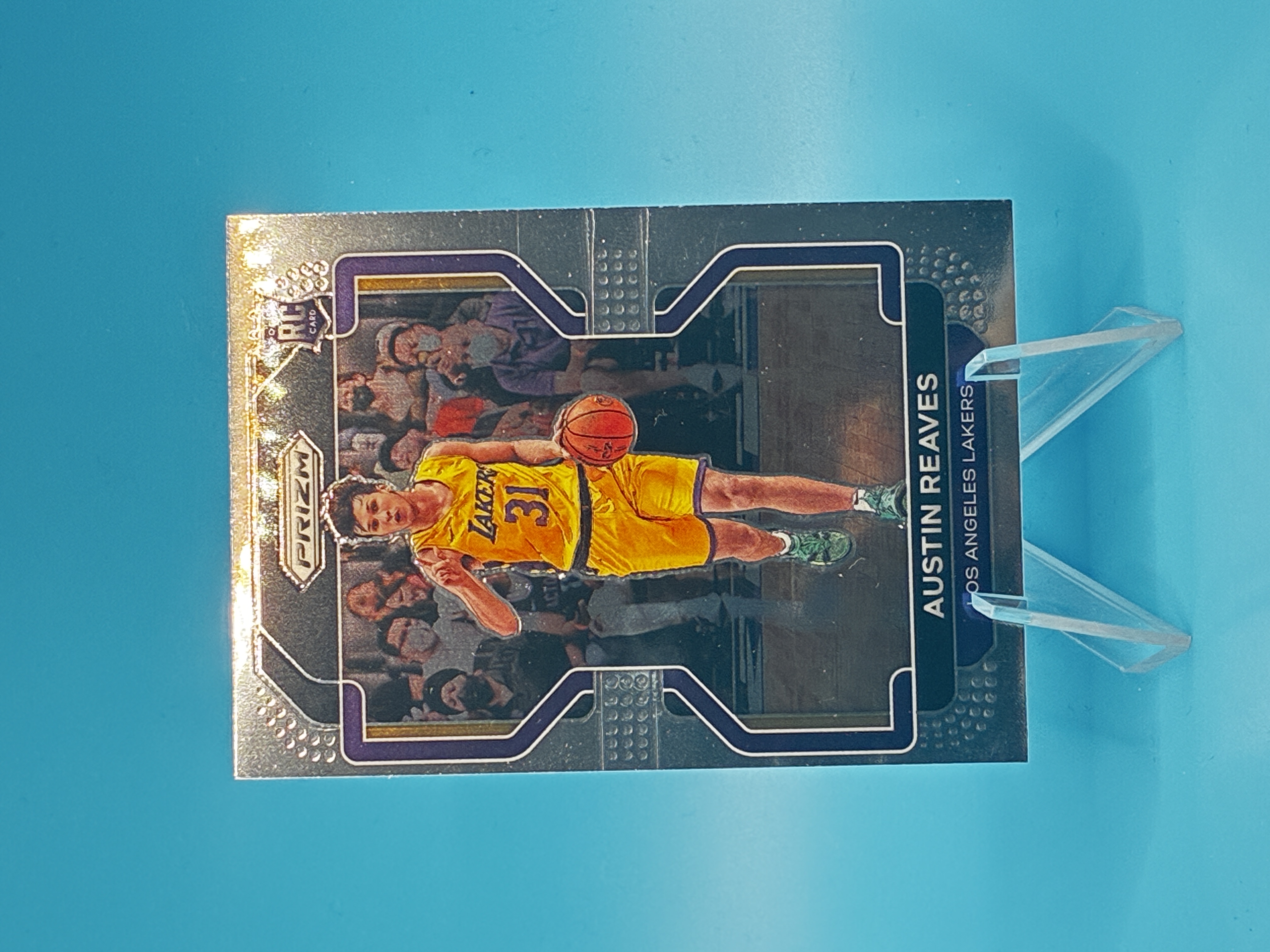 2021/2022 Panini Prizm Austin Reaves #165 Los Angeles Lakers – Vorderseite