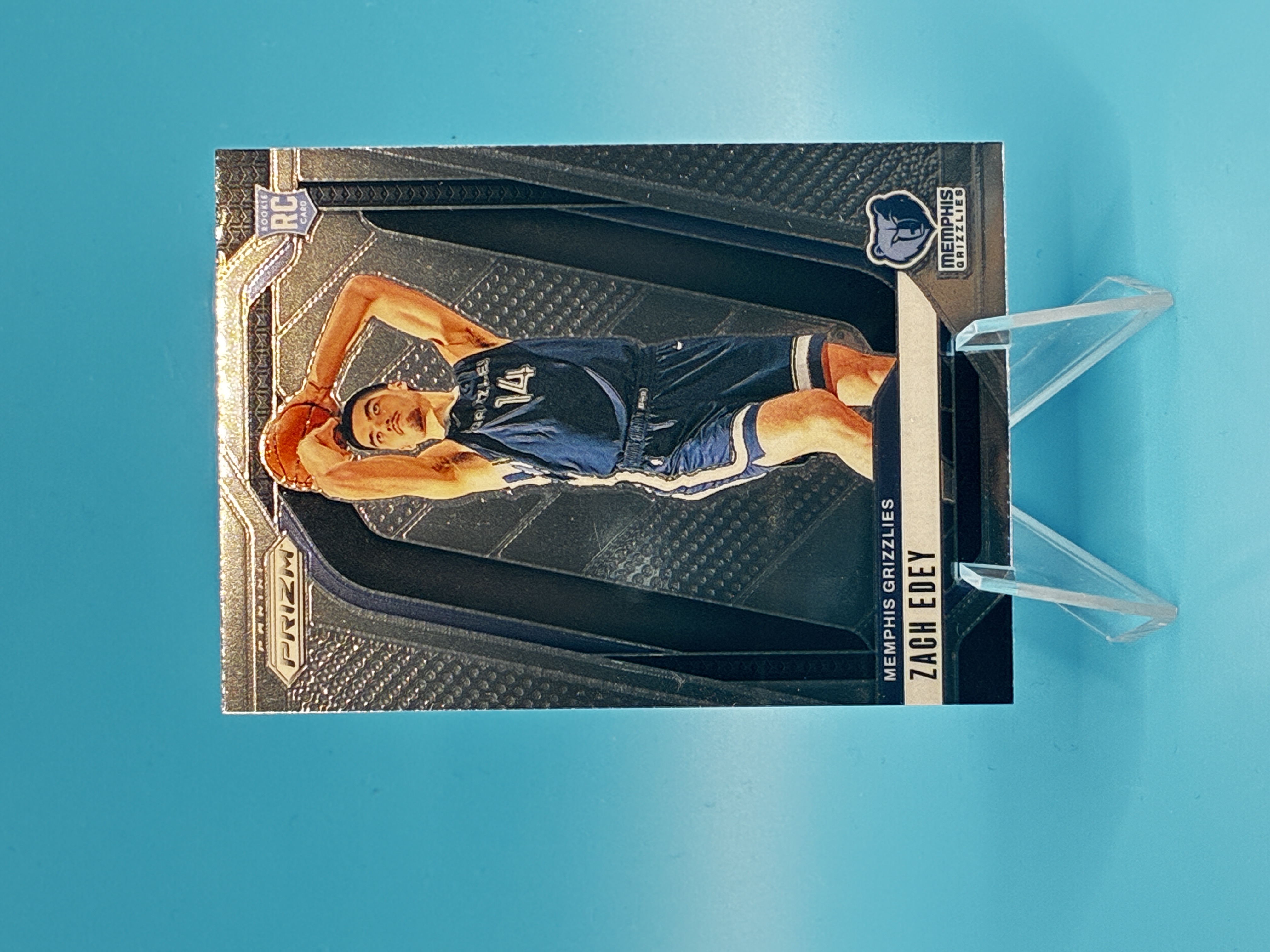 2024/2025 Panini Prizm Zach Edey #249 Memphis Grizzlies – Vorderseite
