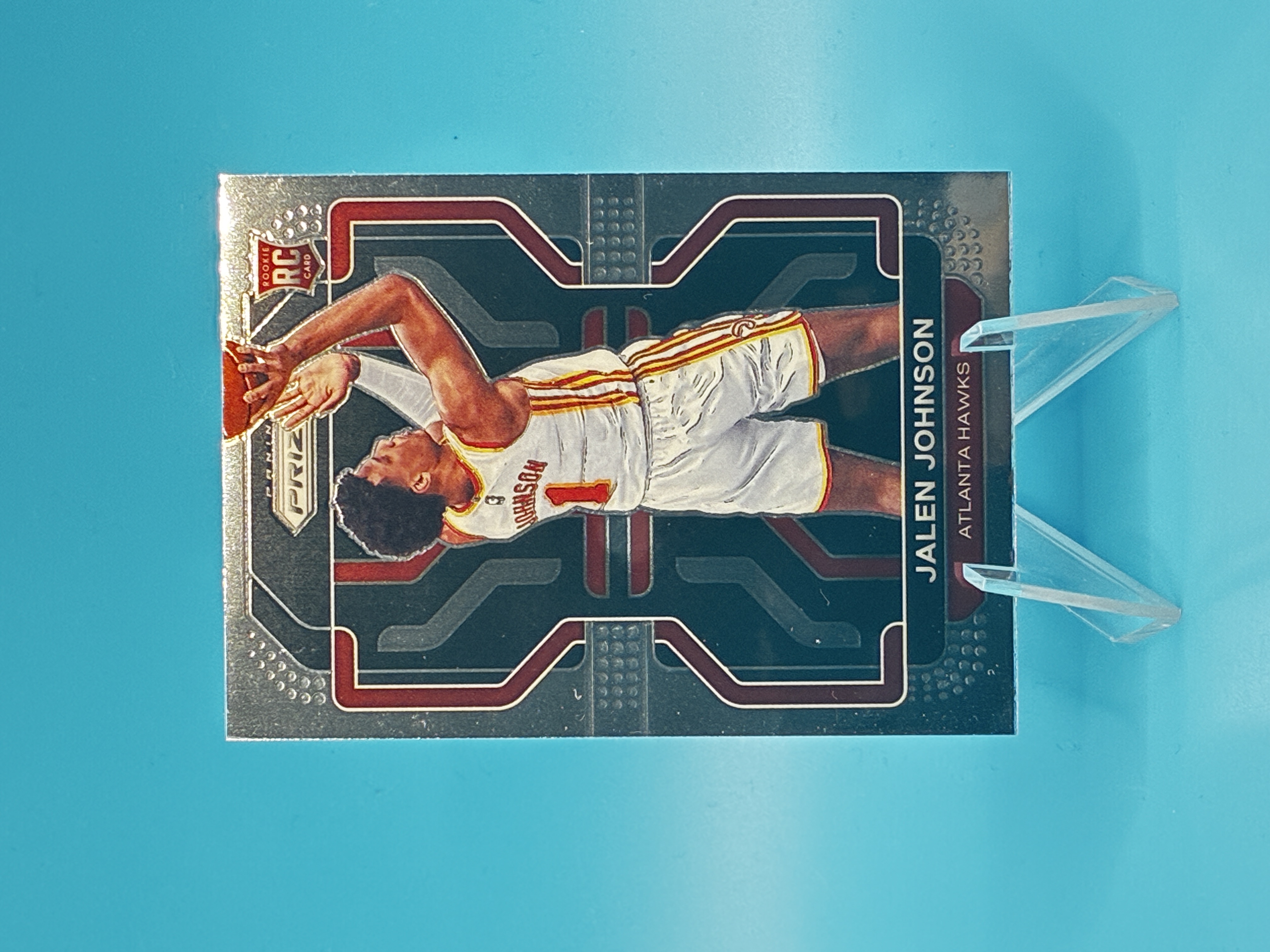 2021/2022 Panini Prizm Jalen Johnson #305 Atlanta Hawks – Vorderseite