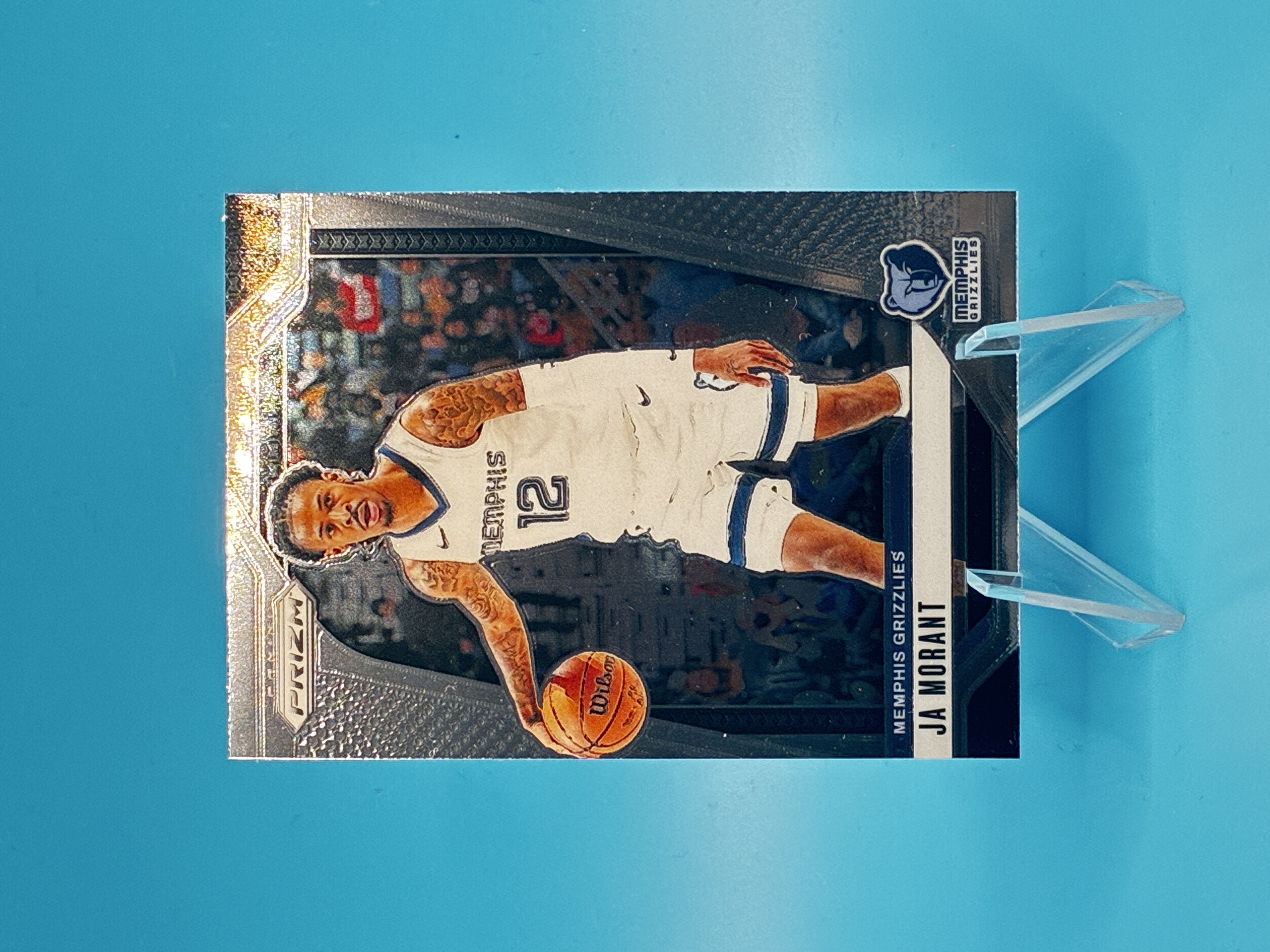 2024/2025 Panini Prizm Ja Morant #64 Memphis Grizzlies – Vorderseite