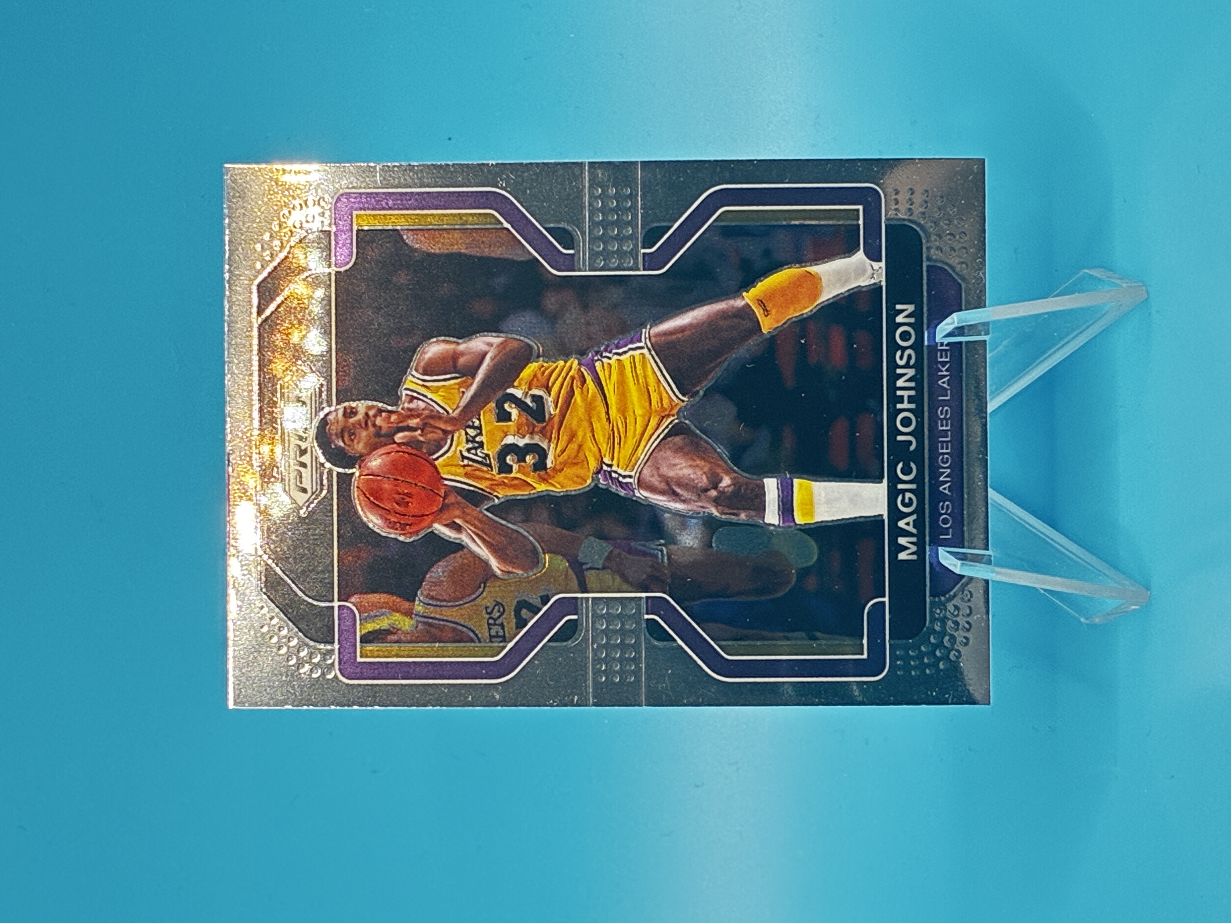 2021/2022 Panini Prizm Magic Johnson #248 Los Angeles Lakers – Vorderseite