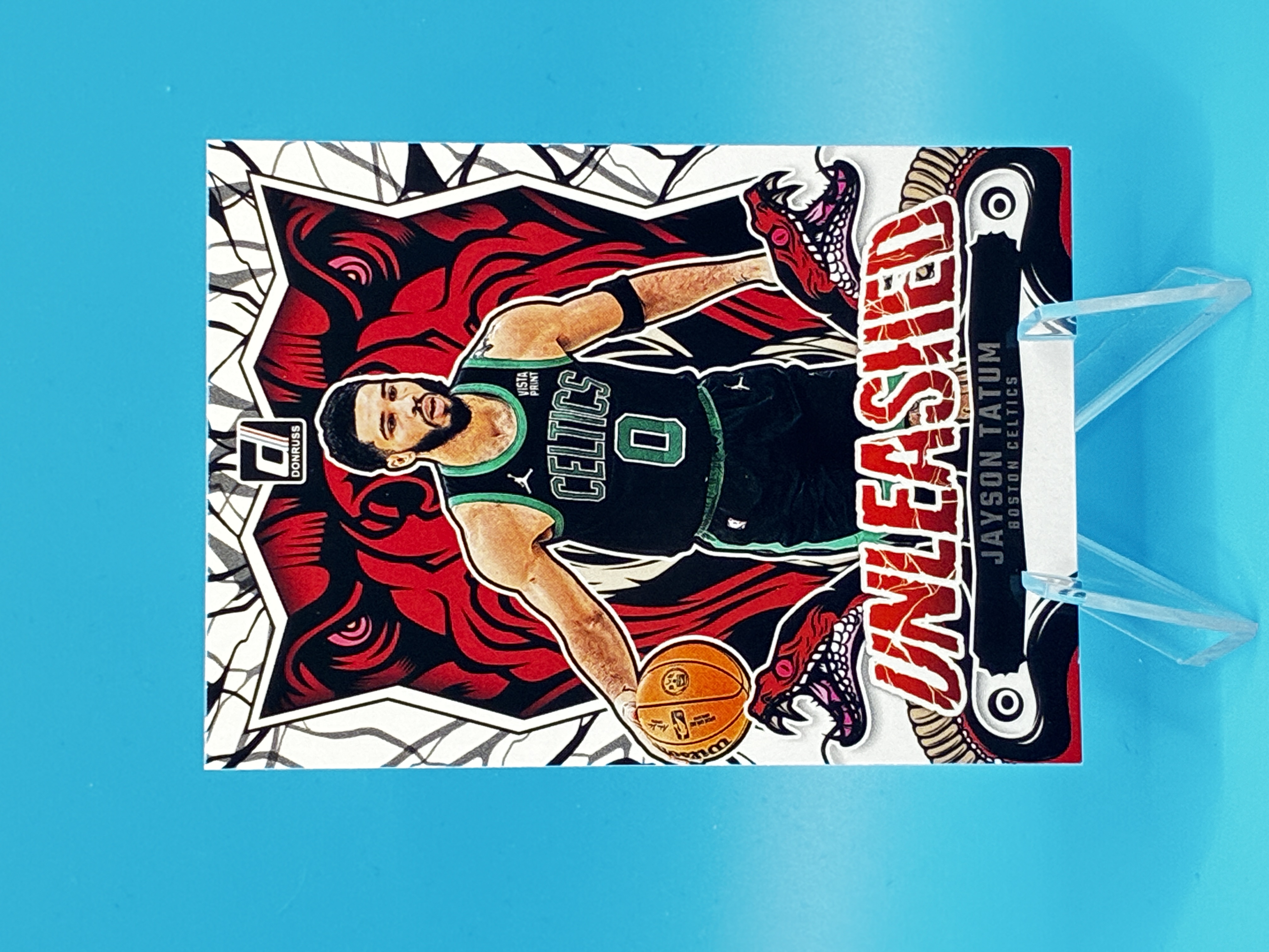 2024/2025 Panini Donruss Jayson Tatum Unleashed #8 Boston Celtics – Vorderseite